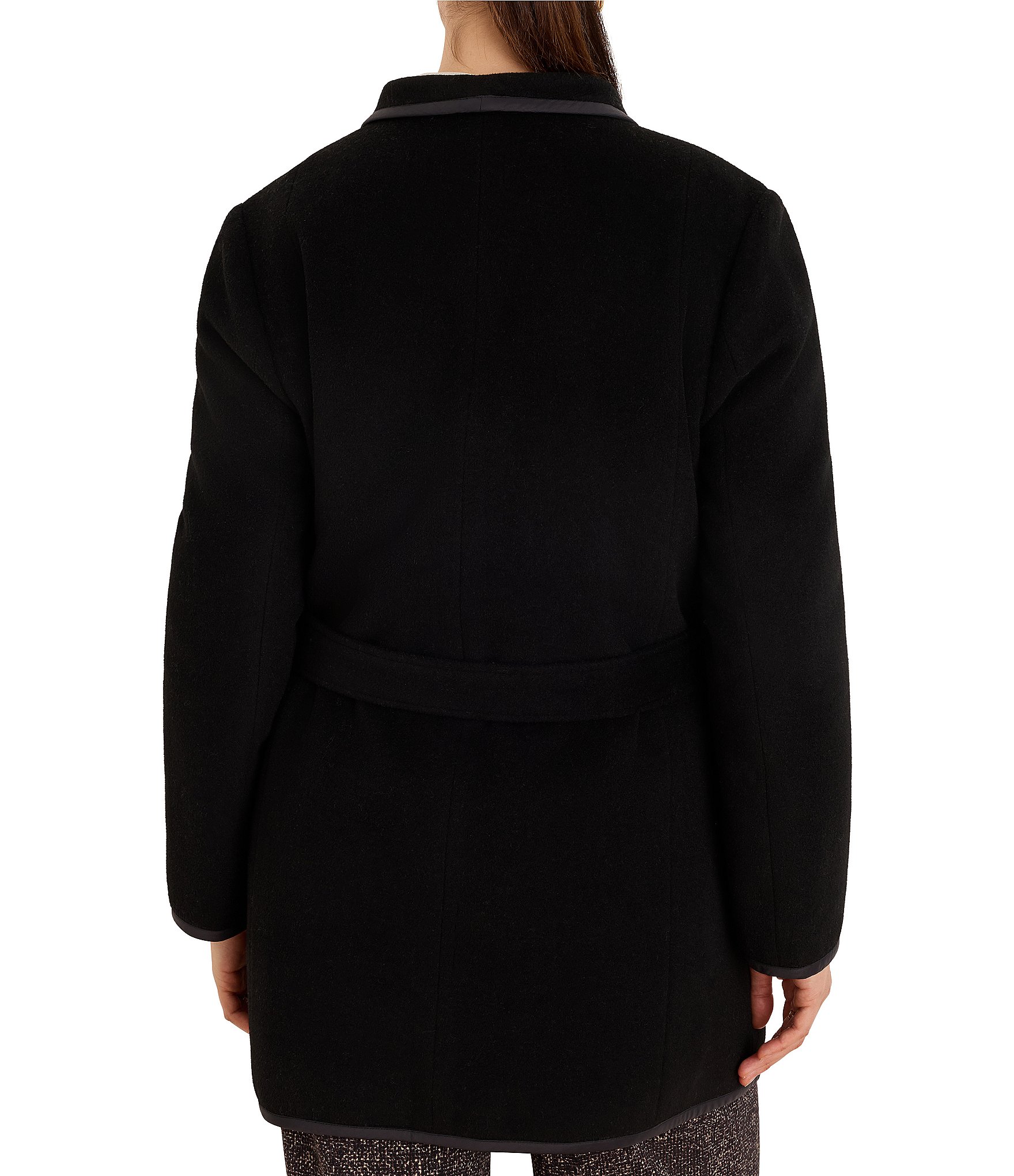 NIC + ZOE Reversible Quilted Wool Coat