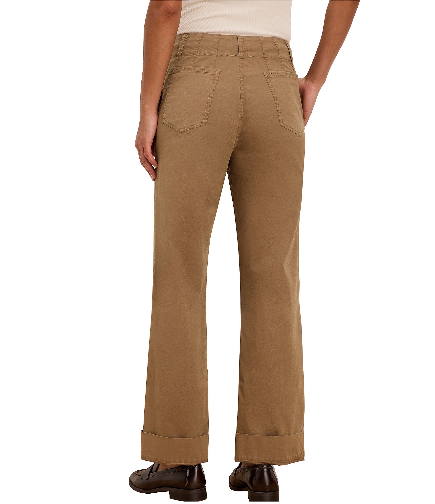 NIC + ZOE Soft Stretch Highland Wide Leg Jeans