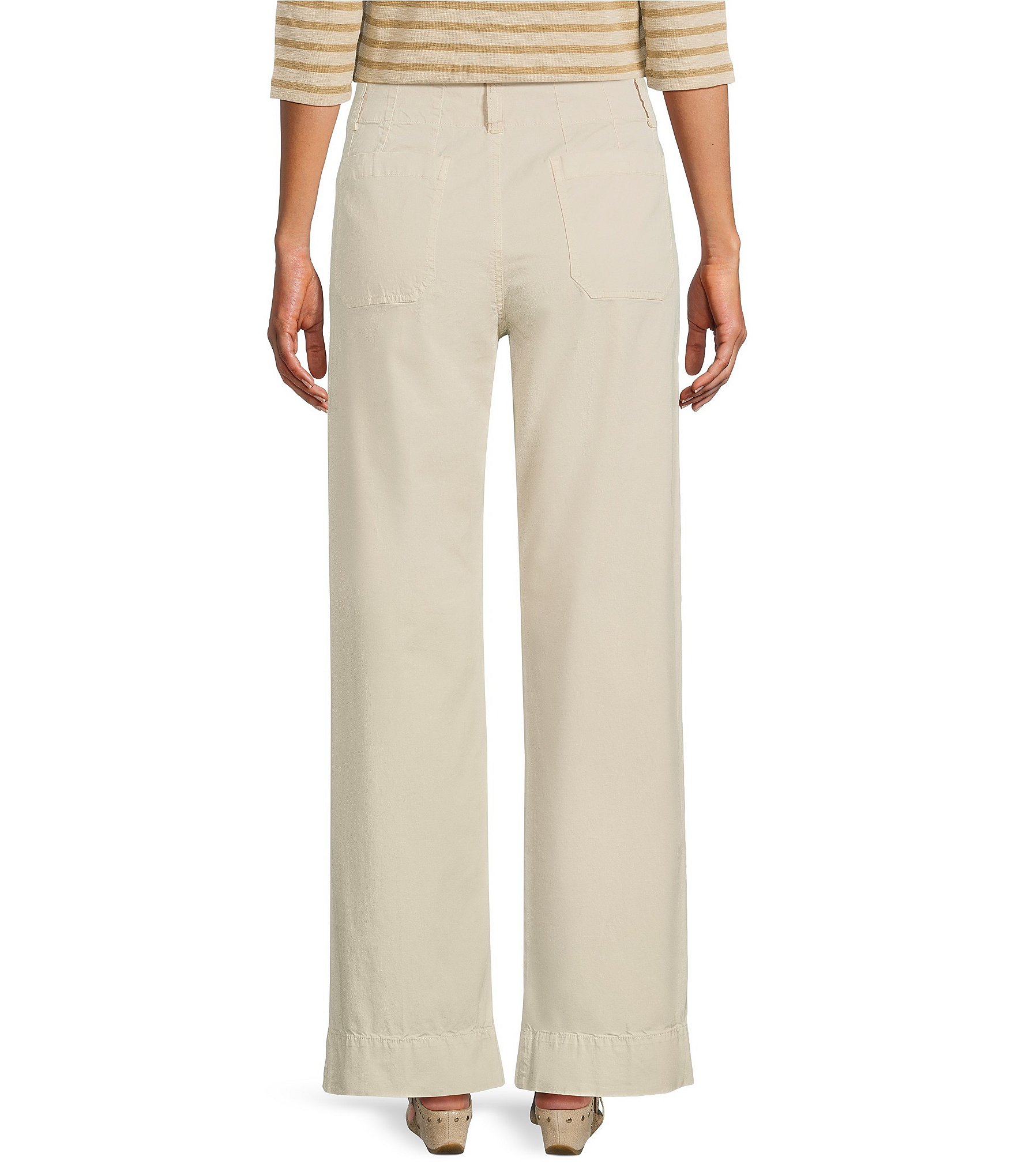 NIC + ZOE Soft Stretch Highland Wide Leg Pants