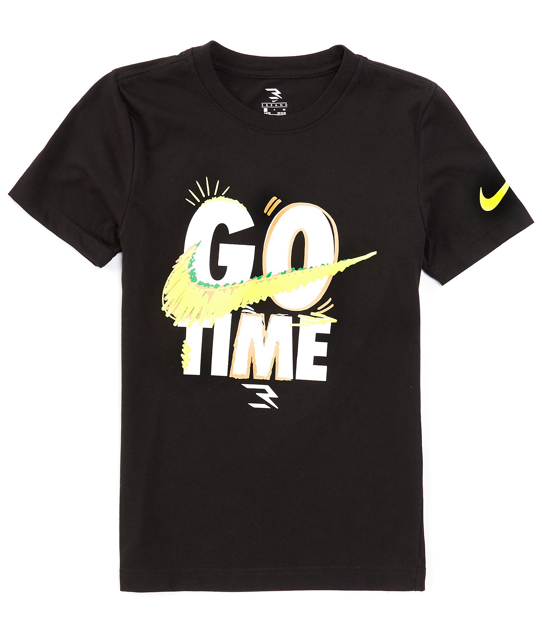 Nike 3BRAND by Russell Willson Big Boys 8-20 Short Sleeve Go Time Graphic T-Shirt