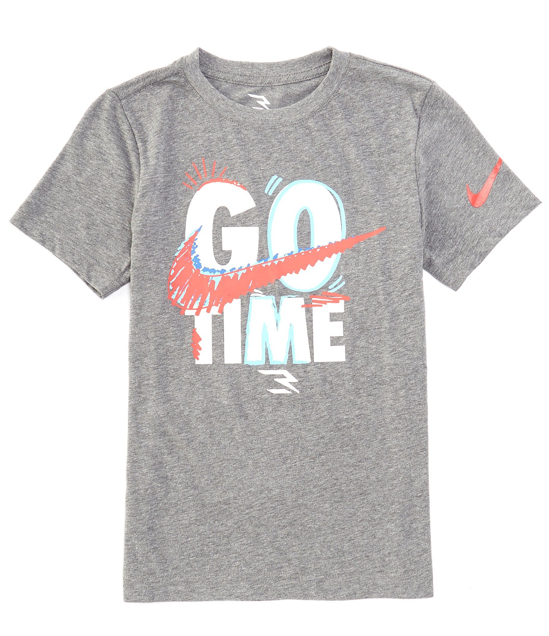 Nike 3BRAND by Russell Willson Big Boys 8-20 Short Sleeve Go Time Graphic T-Shirt