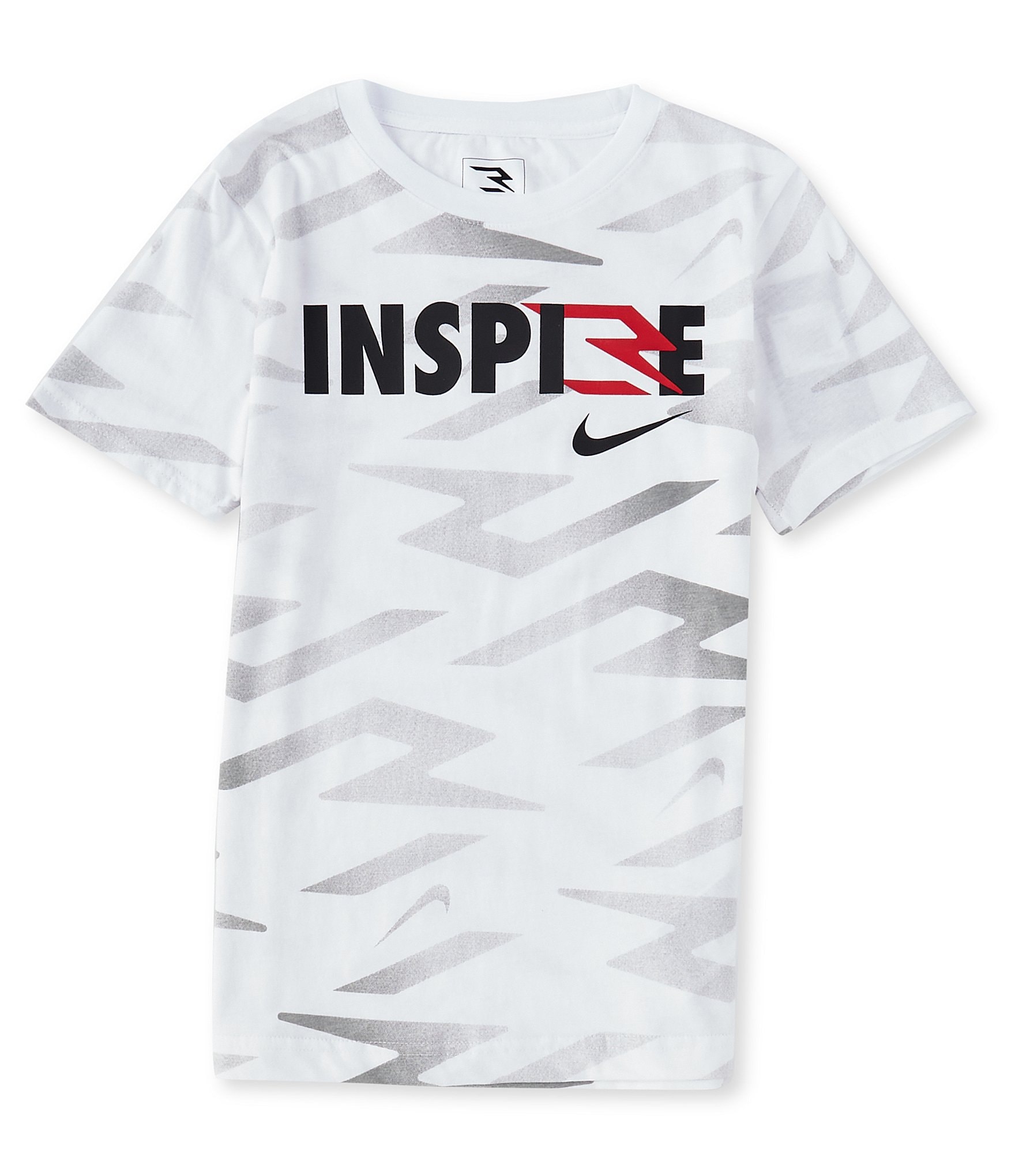 Nike 3BRAND by Russell Wilson Big Boys 8-20 Inspire Short-Sleeve Tee ...