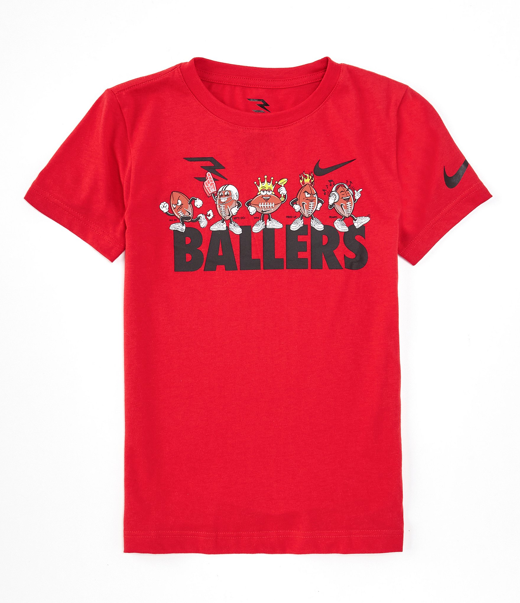 Youth Chicago Bulls Nike Red Logo Performance T-Shirt