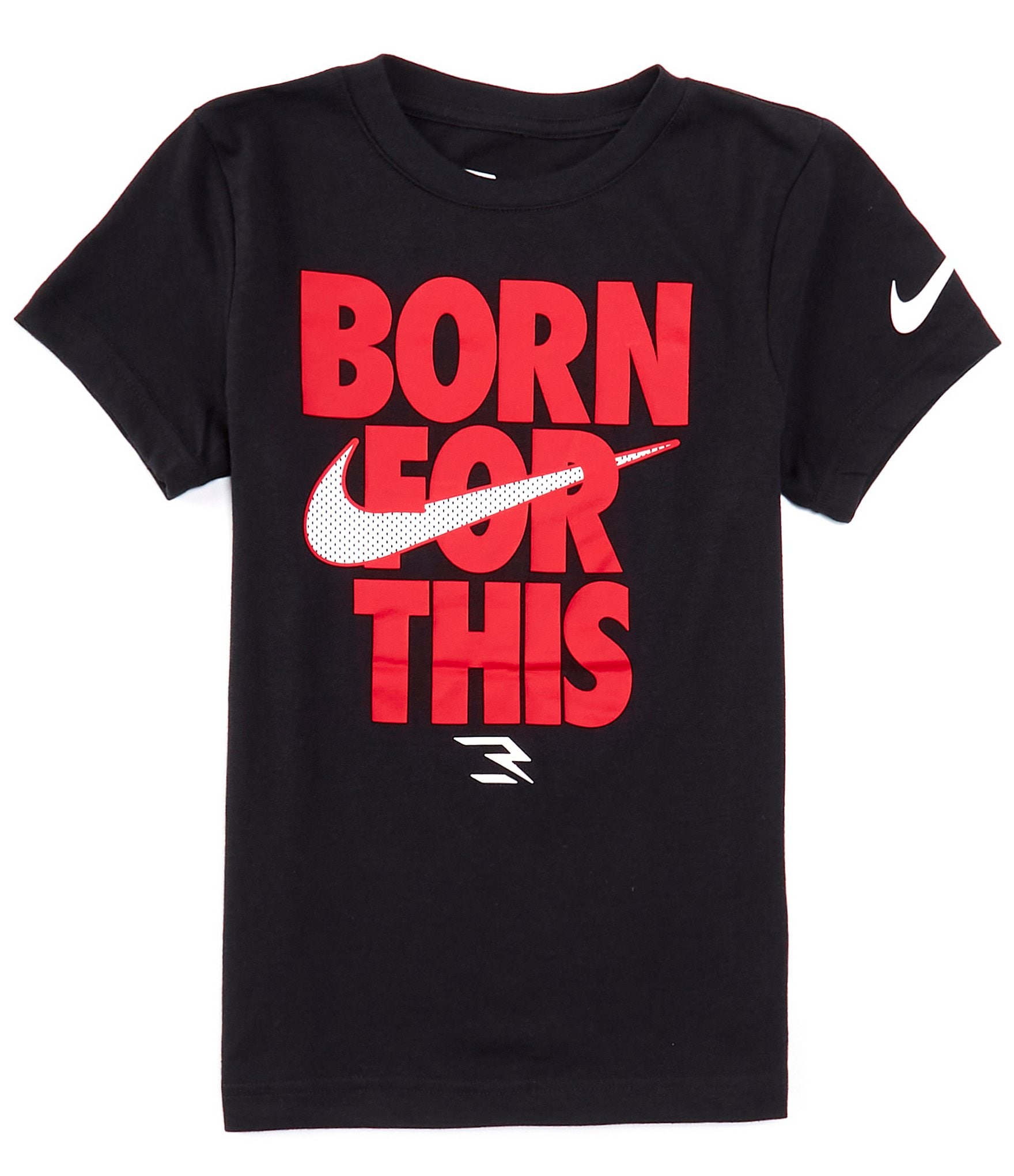 Nike 3BRAND By Russell Wilson Big Boys 8-20 Short Sleeve Born For This T-Shirt