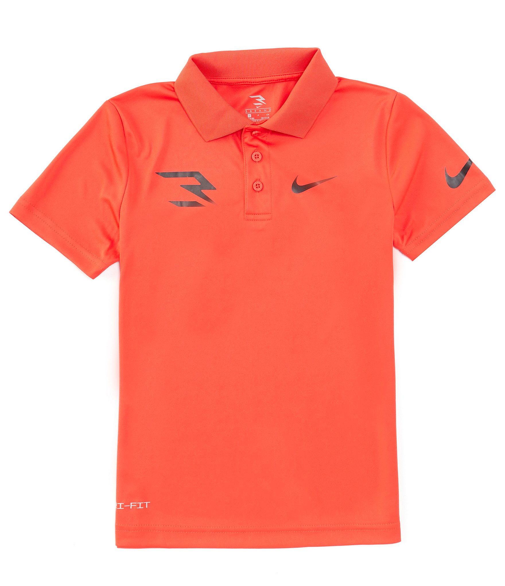 Boys dri fit polo best sale