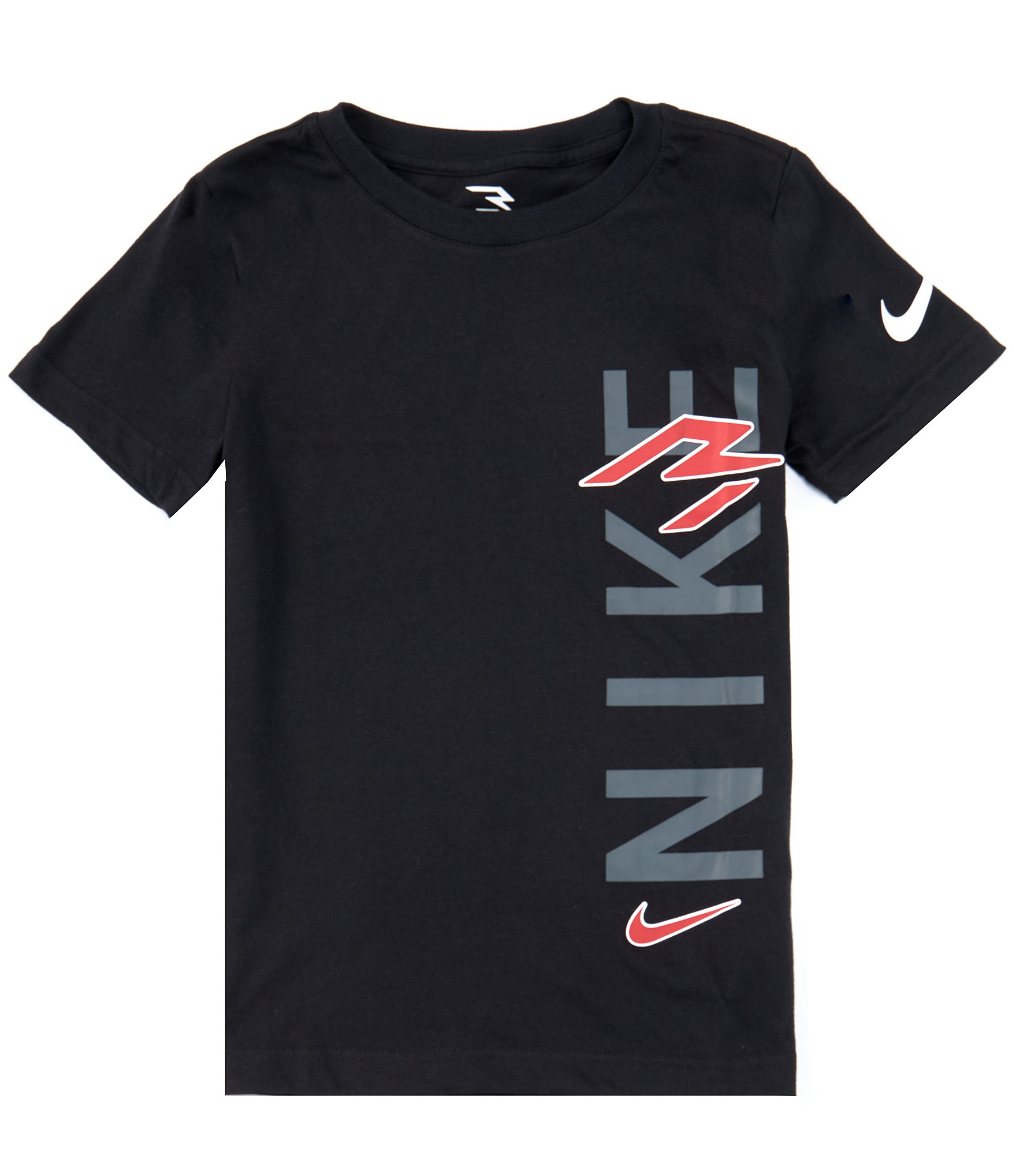 Nike 3BRAND By Russell Wilson Big Boys 8 20 Short Sleeve Vertical Wordmark T Shirt Dillard s