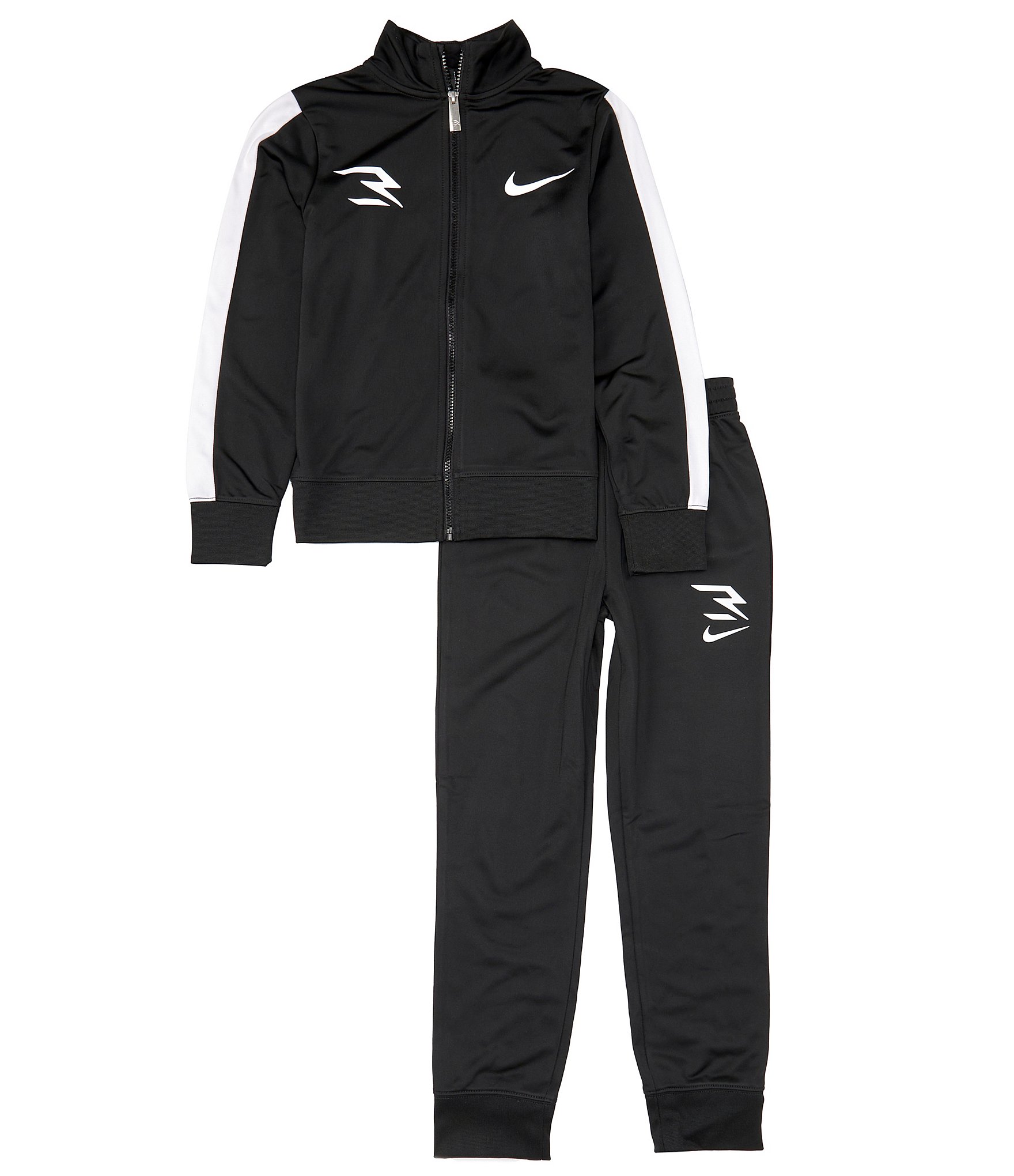 Nike 3BRAND By Russell Wilson Big Boys 8-20 Long Sleeve Tricot Track Jacket & Jogger Pants Set