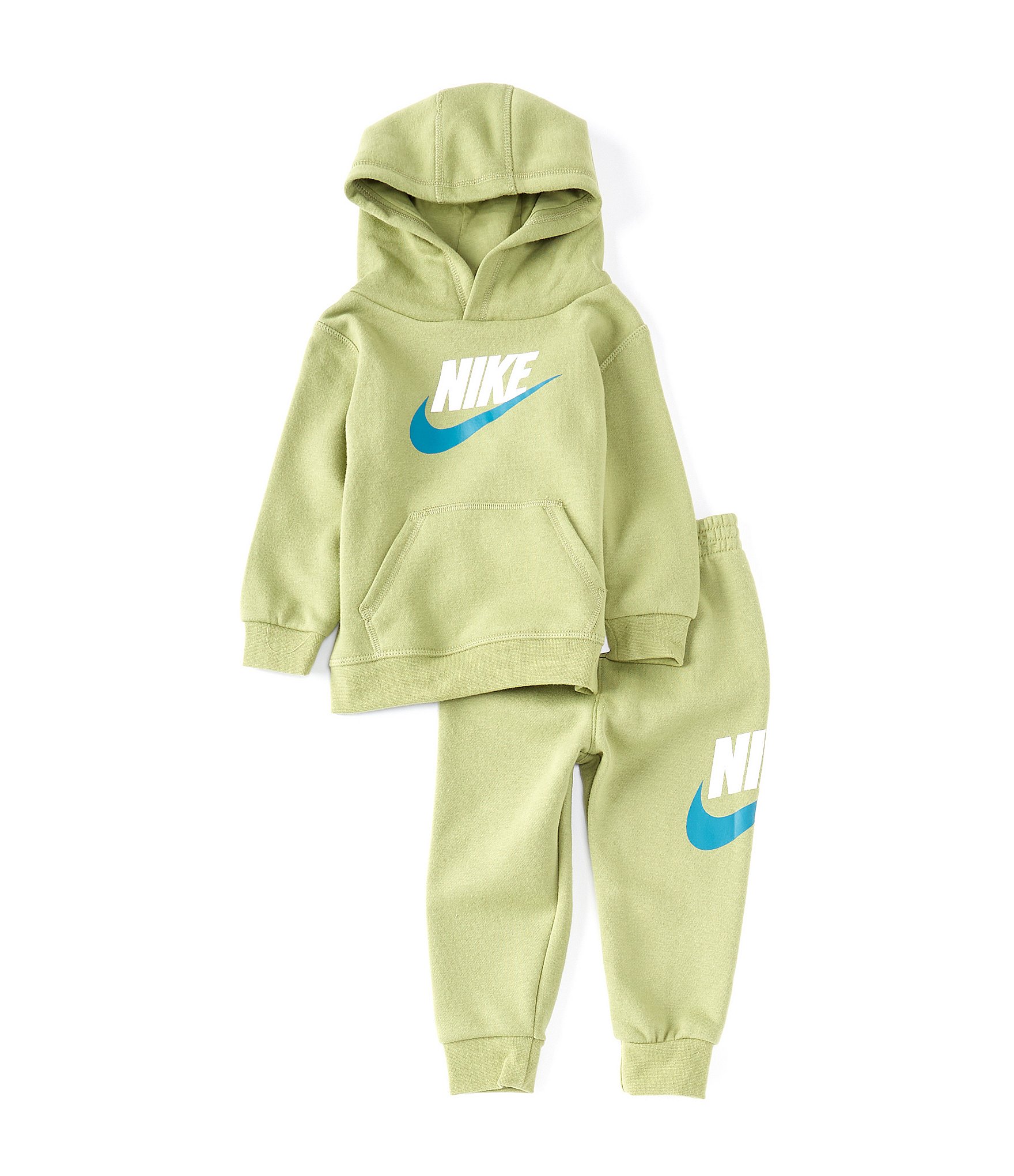 Nike Baby Months Futura Club Hooded Pullover & Jogger 2-Piece Set | Dillard's