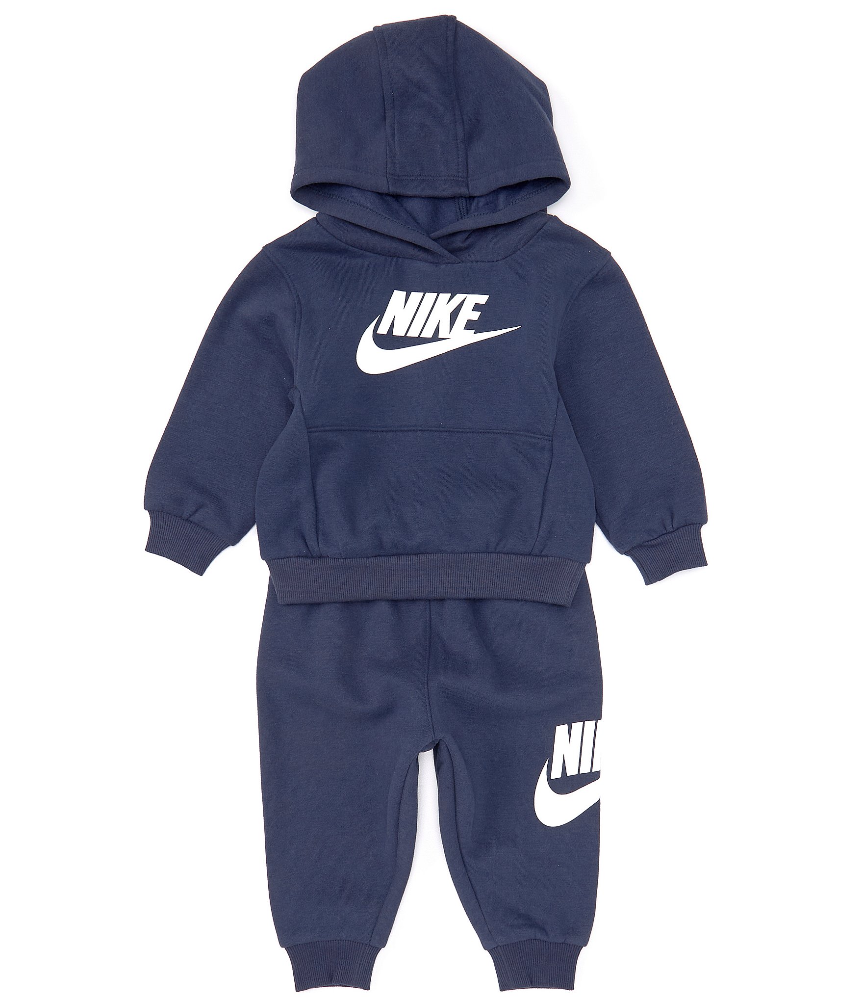 Nike Baby Boys 12-24 Months Club Fleece Hoodie and Fleece Pant Set