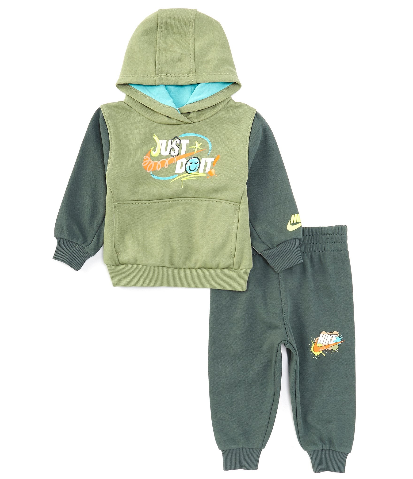 Nike Baby Boys 12-24 Months Express Yourself Pullover Graphic Hoody & Jogger Pants 2-Piece Set