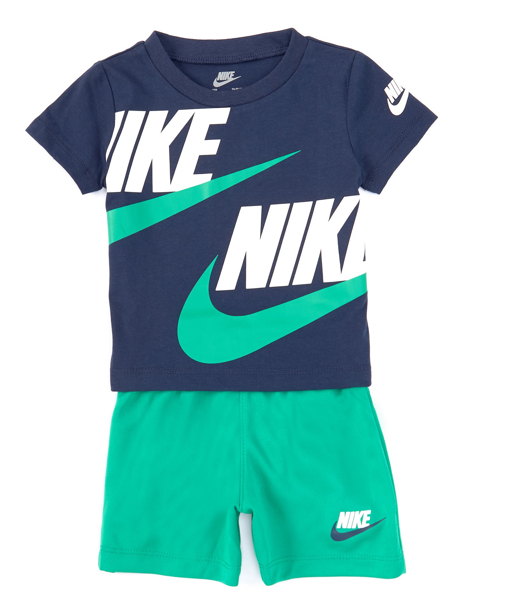 Baby boy nike hot sale shorts and shirt