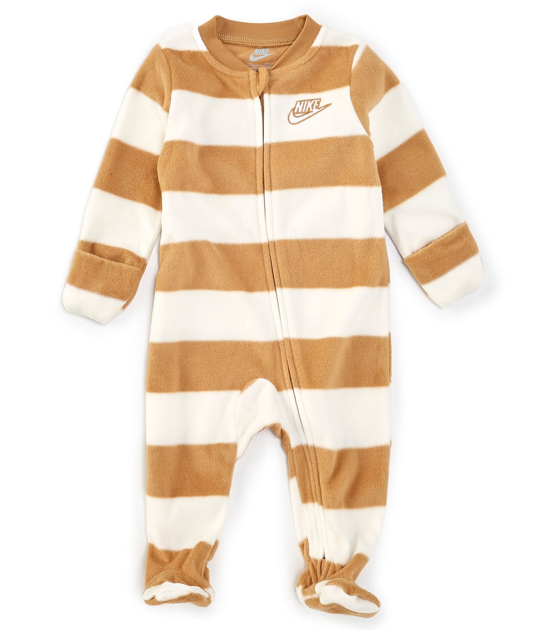 Nike Baby Boys Newborn 6 Months Stripe Micro Fleece Coverall Dillard s