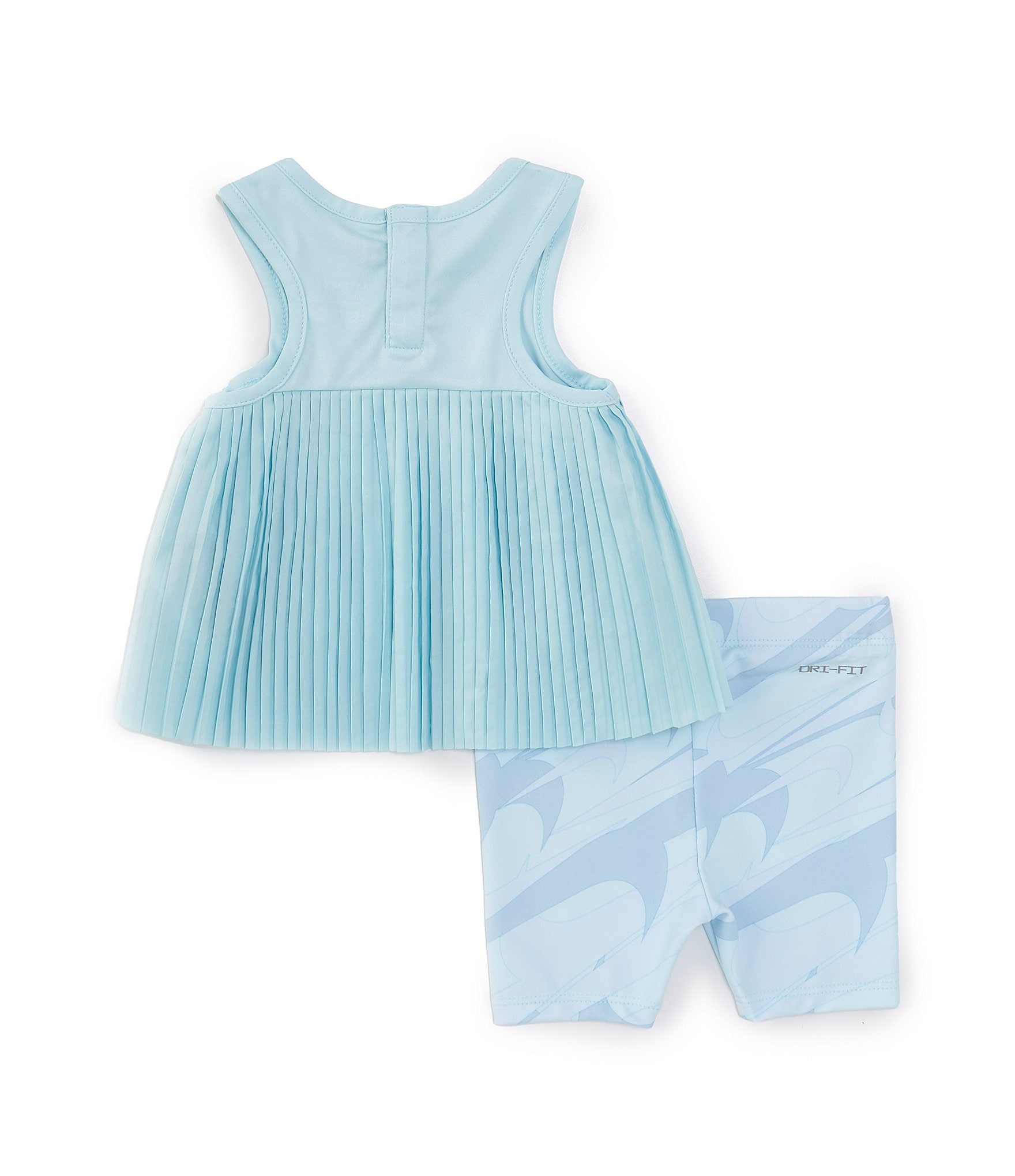 Nike Baby Girls 12-24 Months Sleeveless Prep In Your Step Tank Top & Tie-Dye Biker Shorts Set