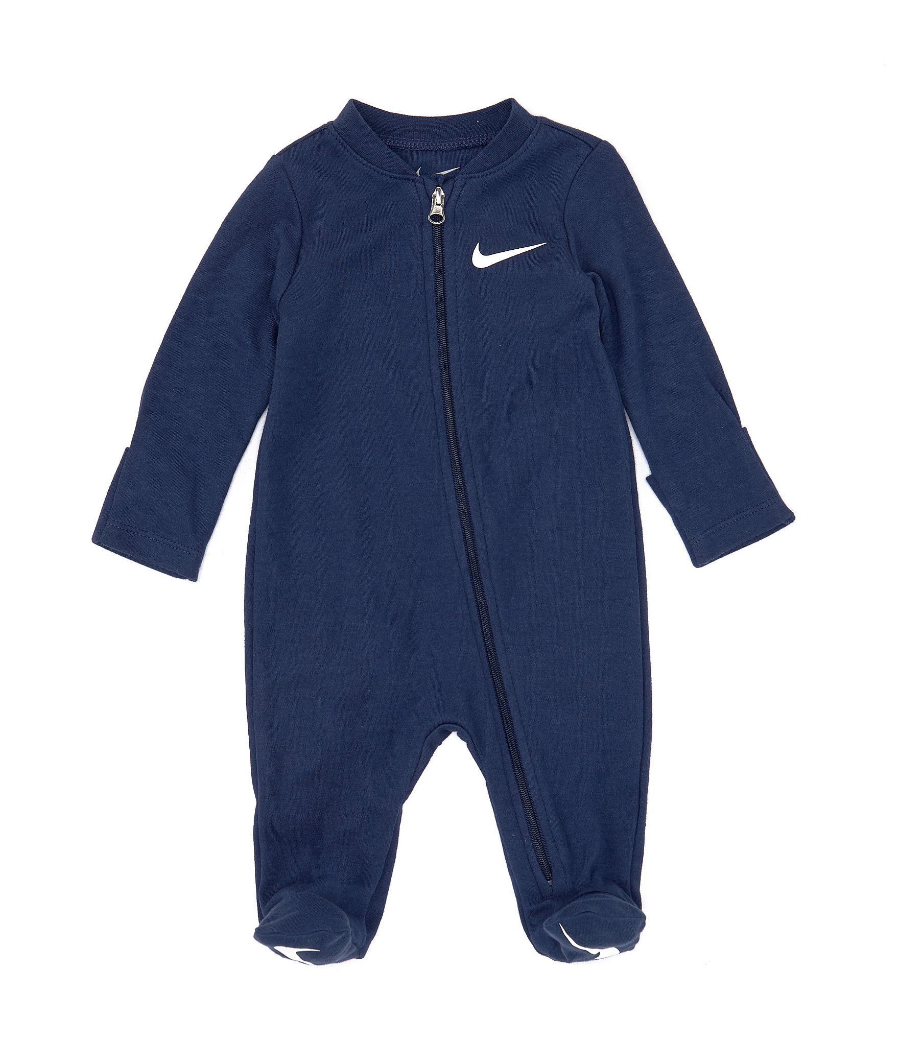 Nike Baby Newborn-9 Months Long Sleeve Essentials Footie Coverall