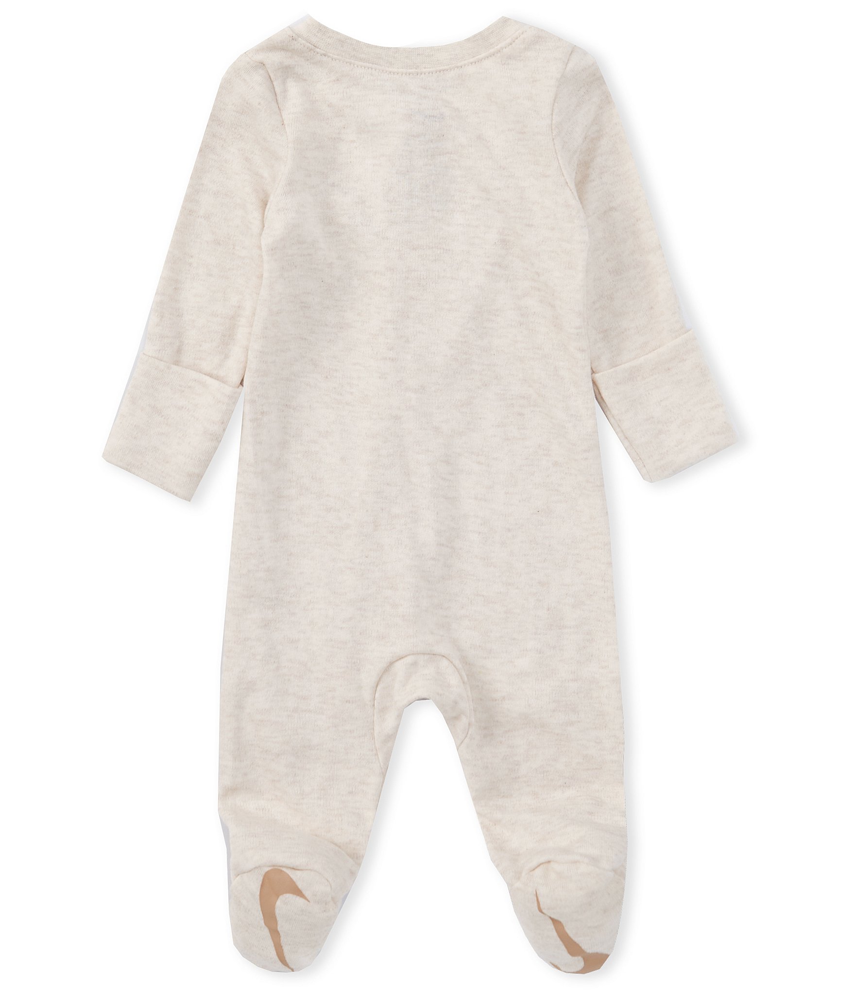 Nike Baby Newborn-9 Months Long Sleeve Essentials Footie Coverall