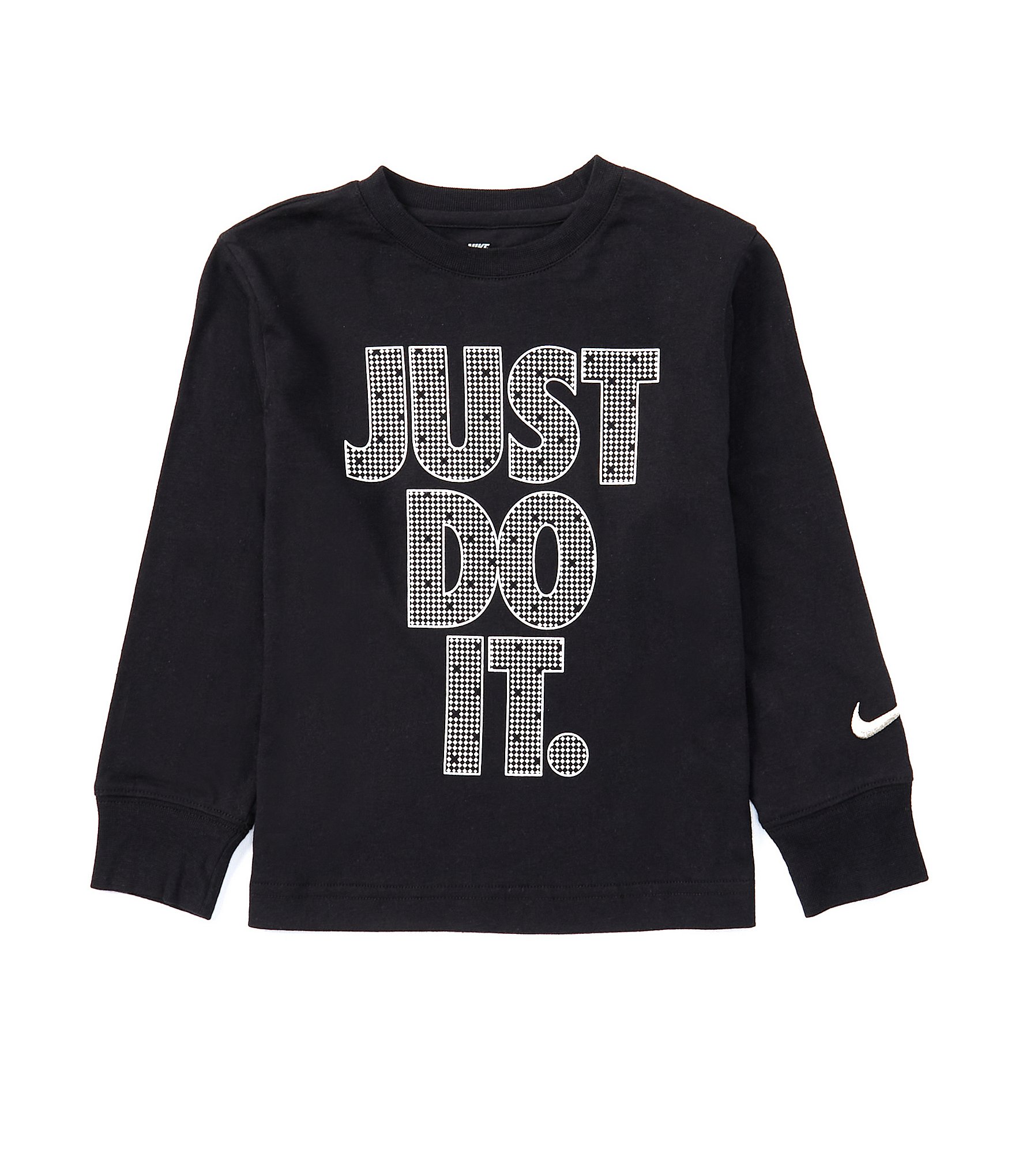 Nike Little Boys 2T 7 Long Sleeve Just Do It T Shirt Dillard s