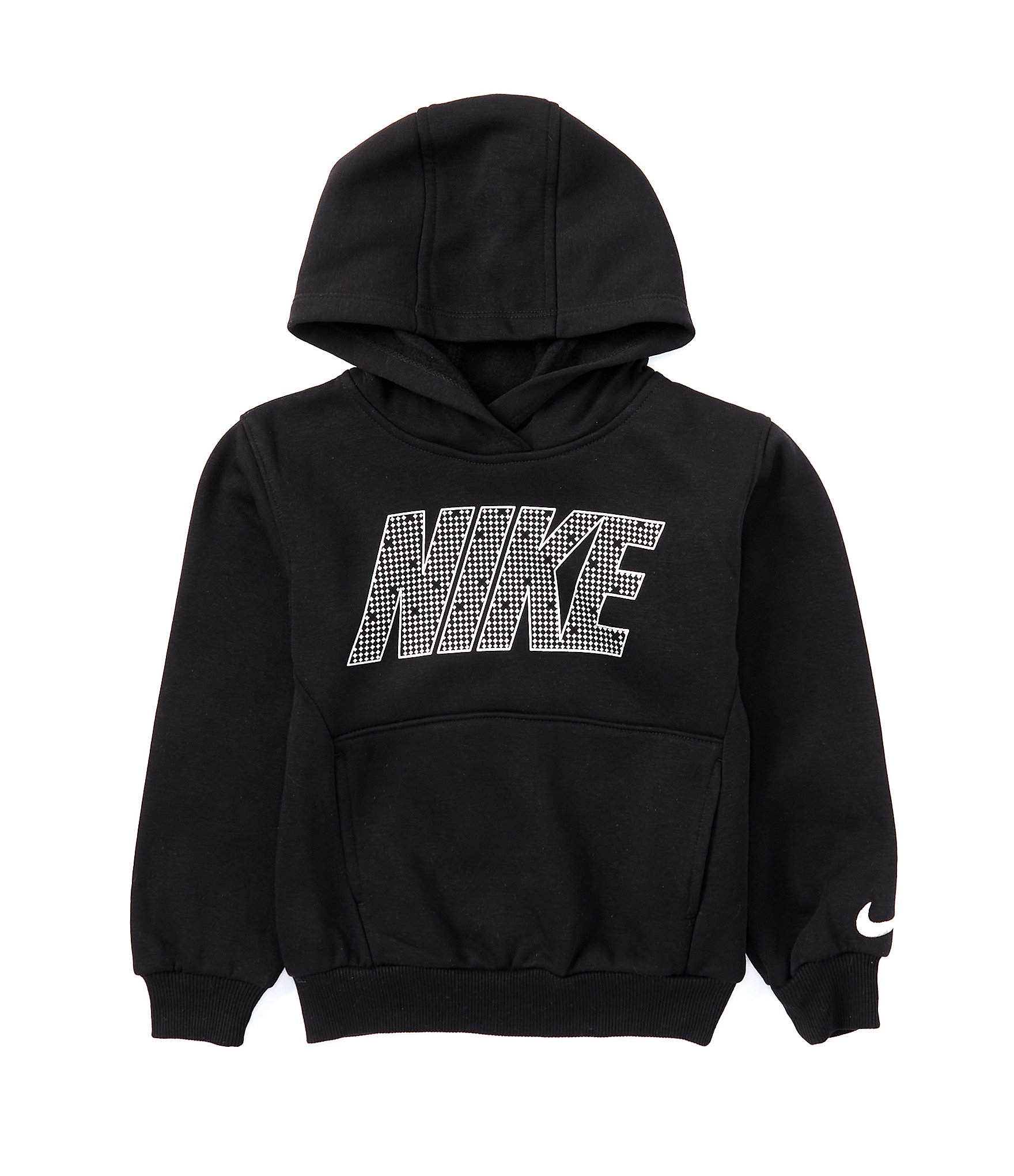 Boys black nike hoodie online