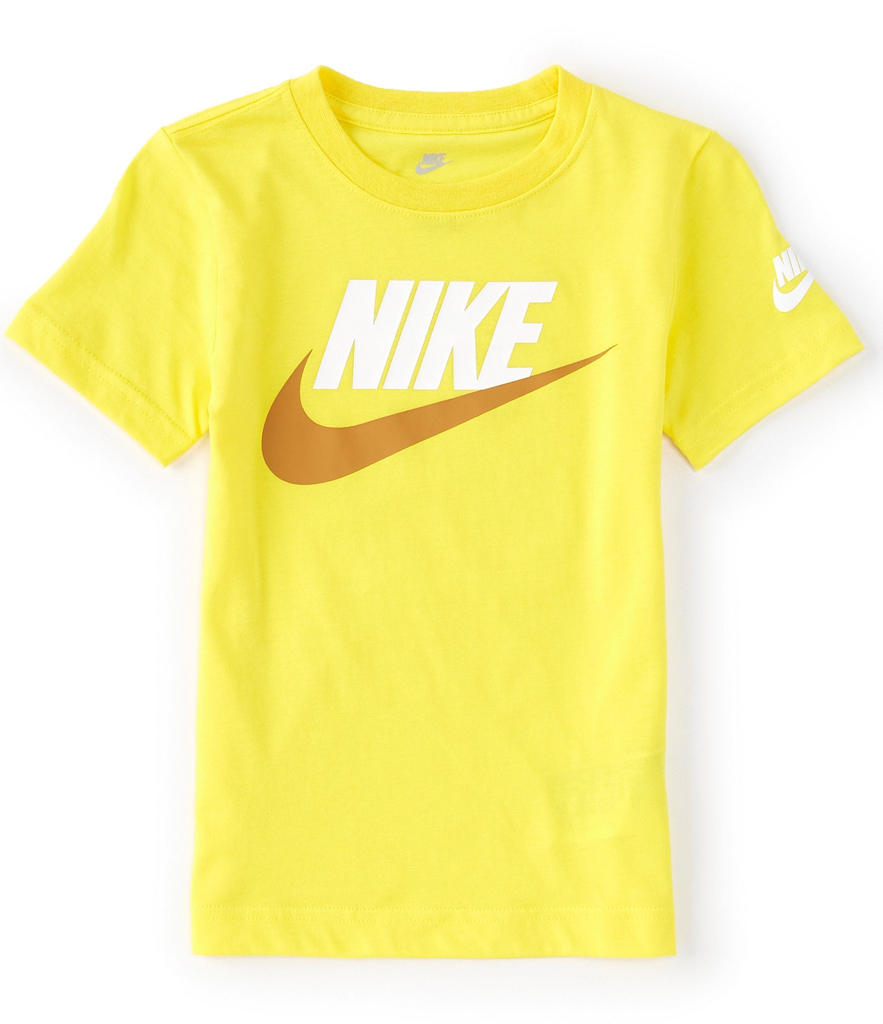 Nike Little Boys 2T-7 Short-Sleeve Nike Logo/Smiley Face Graphic T-Shirts |  Dillard's