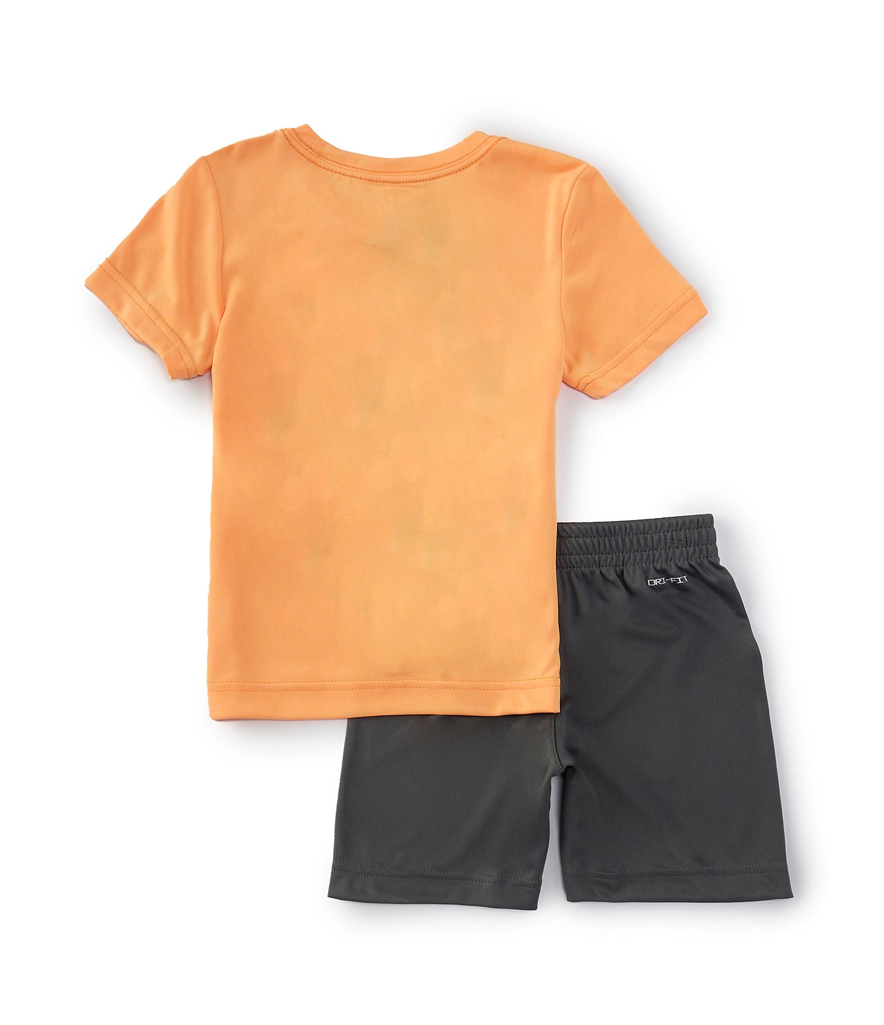 Nike Little Boys 2T-7 Short Sleeve Dropset Jersey T-Shirt & Double Knit Shorts Set