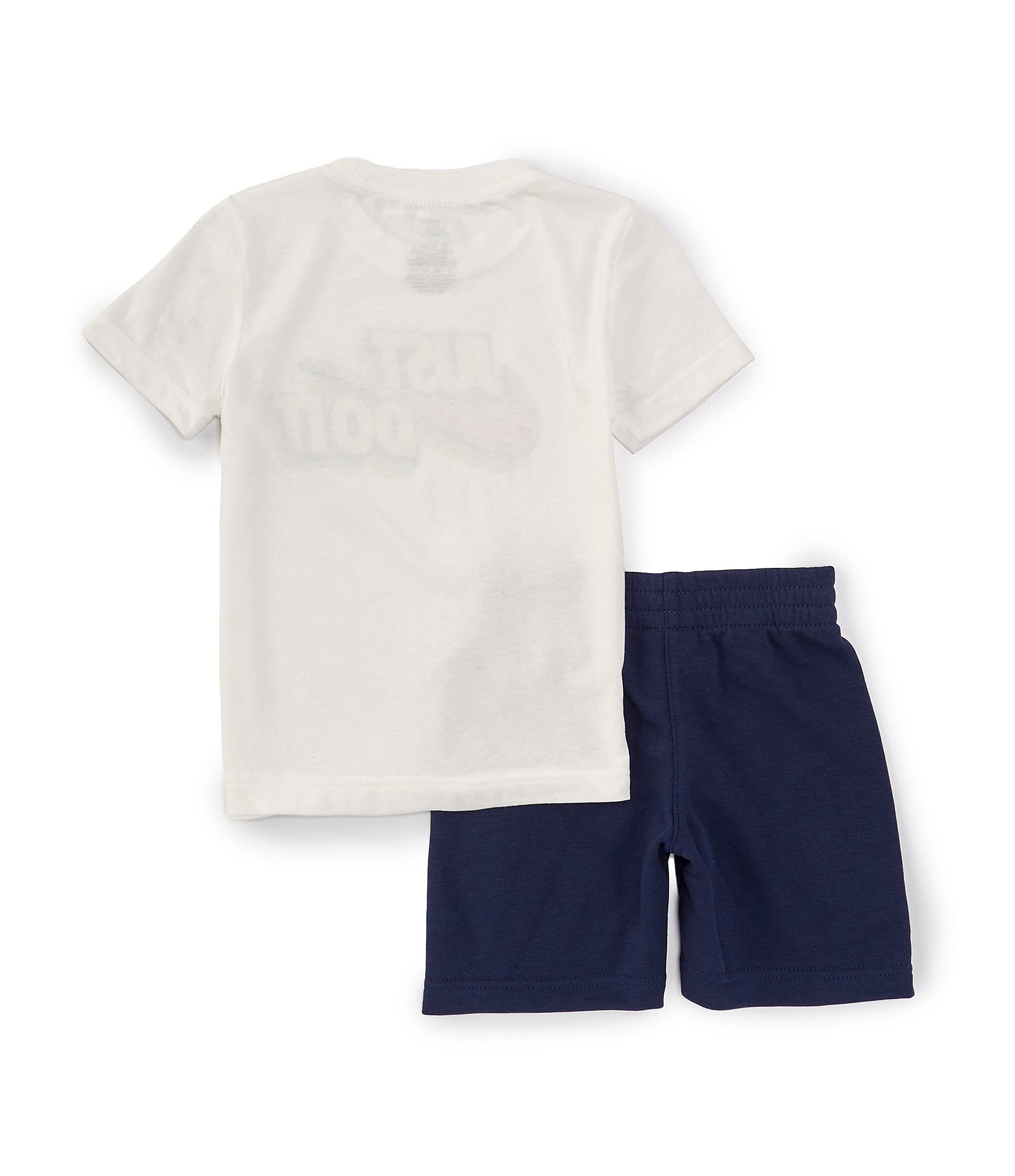 Nike Little Boys 2T-7 Short Sleeve Just Do It Jersey T-Shirt & Coordinating French Terry Shorts Set