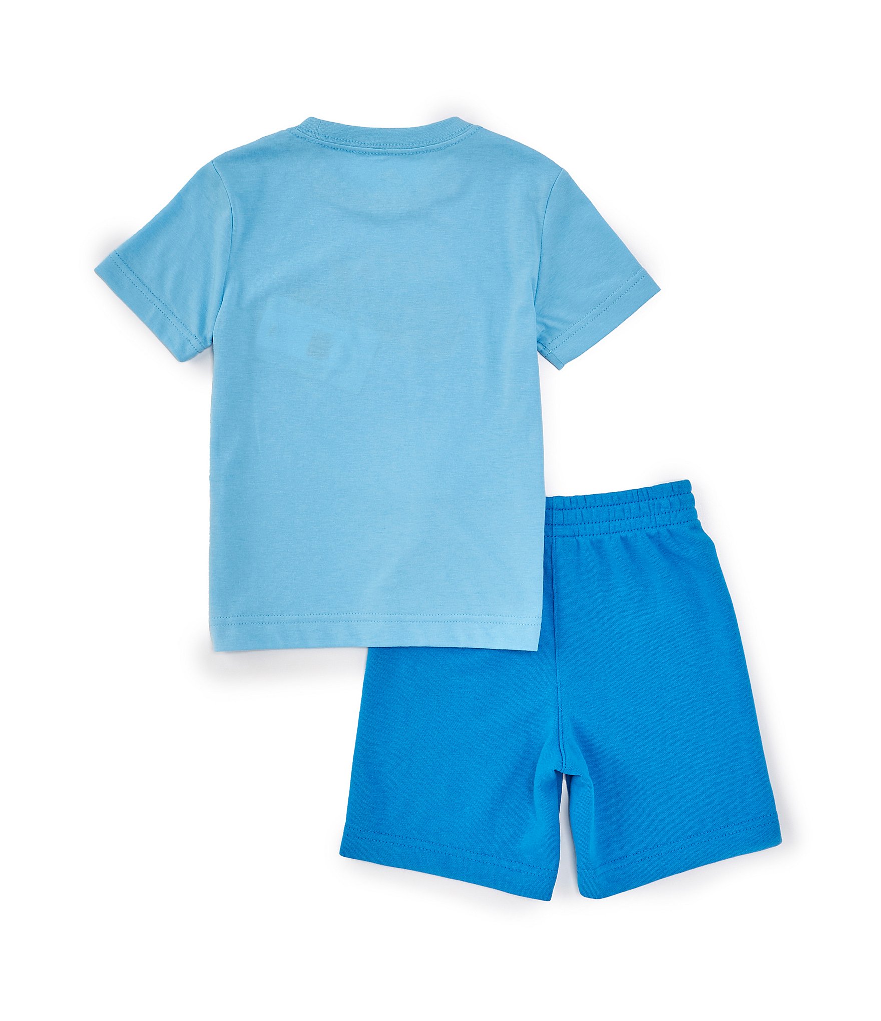 Nike Little Boys 2T-7 Short Sleeve Just Do It Jersey T-Shirt & Coordinating French Terry Shorts Set