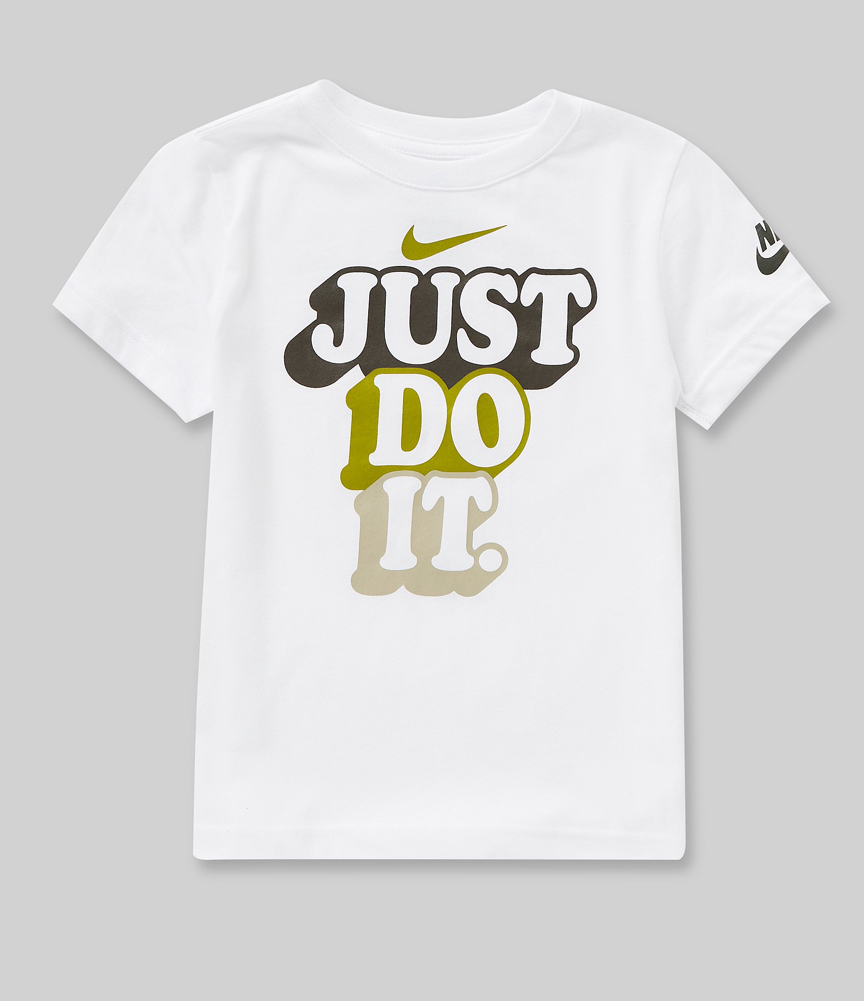 Nike Little Boys 2T-7 Just Do It Short-Sleeve Logo T-Shirt