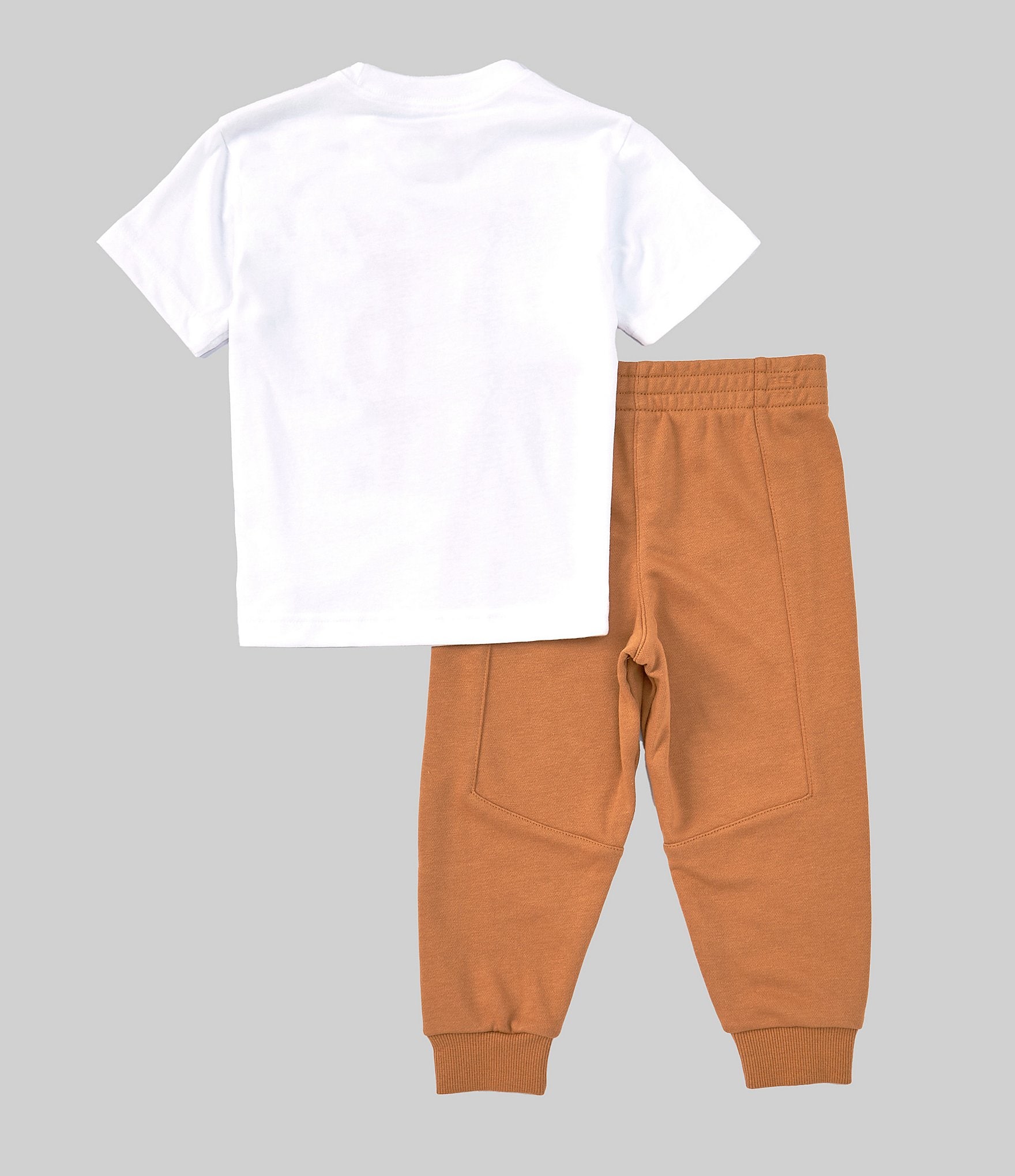 Nike Little Boys 2T-7 Short-Sleeve Just Do It Graphic Knit T-Shirt & Logo-Detailed Fleece Jogger Pant Set