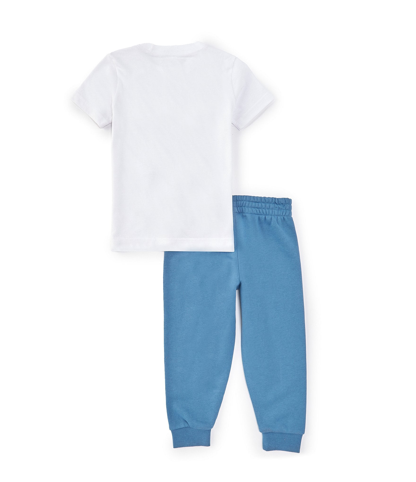 Nike Little Boys 2T-7 Short-Sleeve Just Do It Knit T-Shirt & Logo-Detailed Fleece Jogger Pant Set