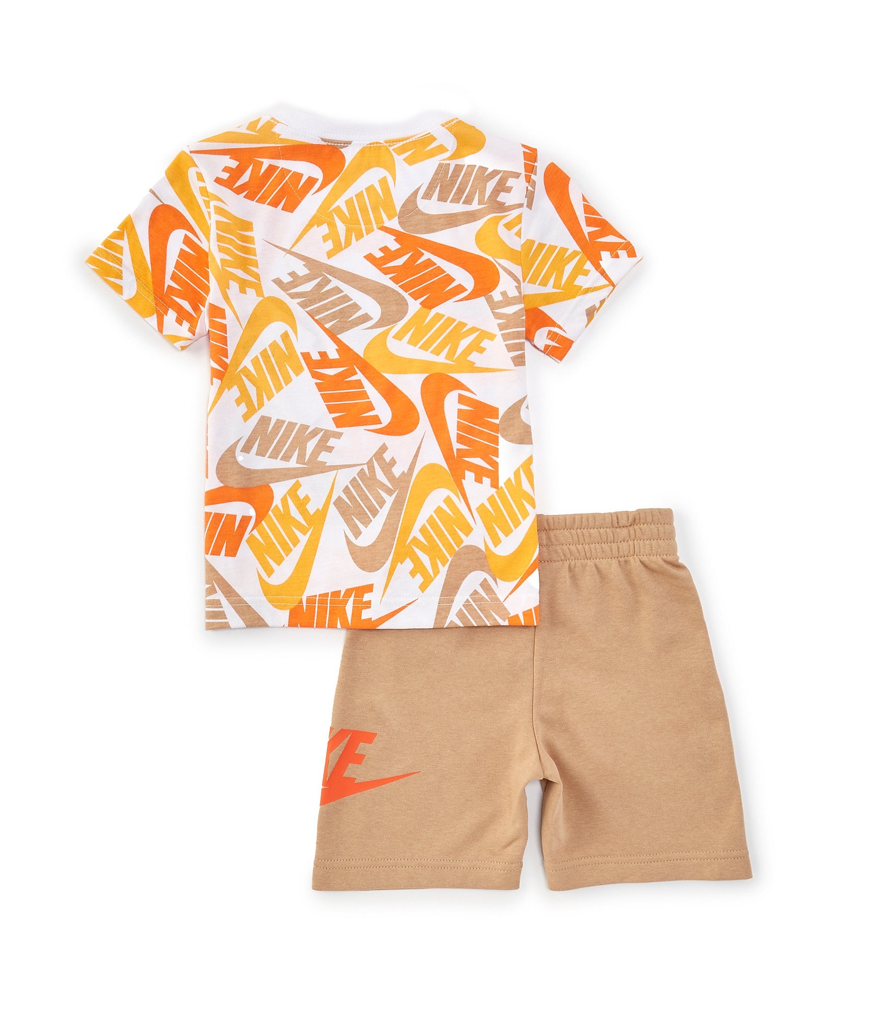 Nike Little Boys 2T-7 Short Sleeve New Toss T-Shirt & Sueded French Terry Shorts Set