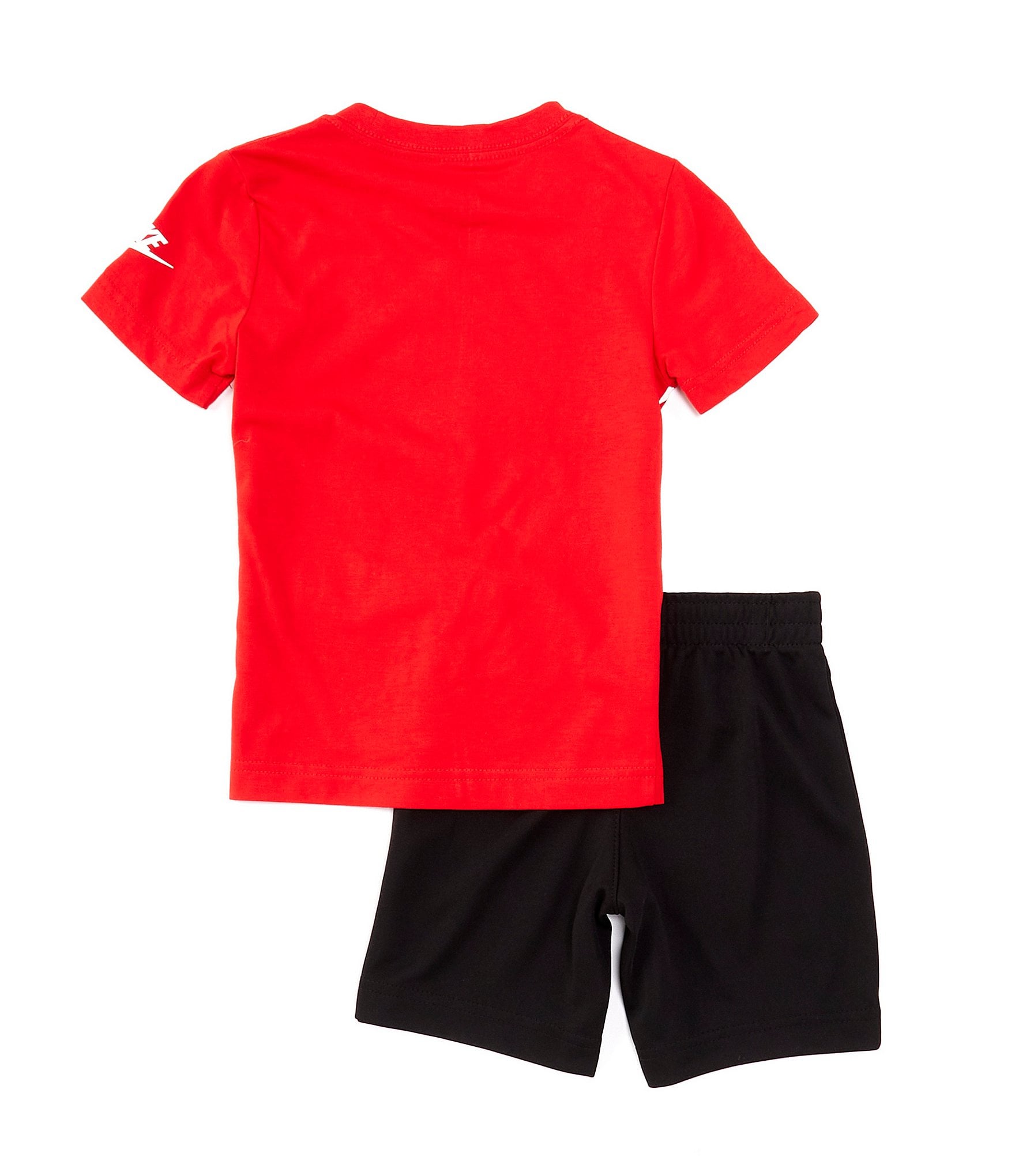 Nike Little Boys 2T-7 Split Futura Short Sleeve Jersey T-Shirt & Tricot Shorts Set