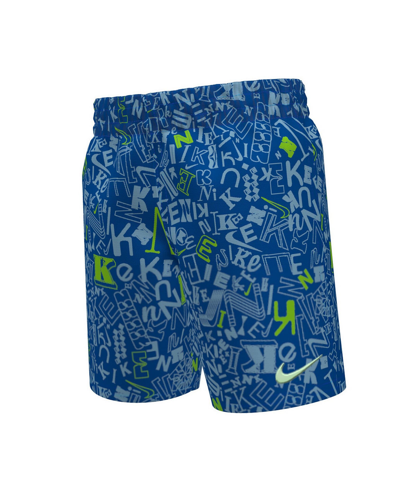 Nike Swim Classic Camo Big Kids' (Boys') 7 Volley Shorts.