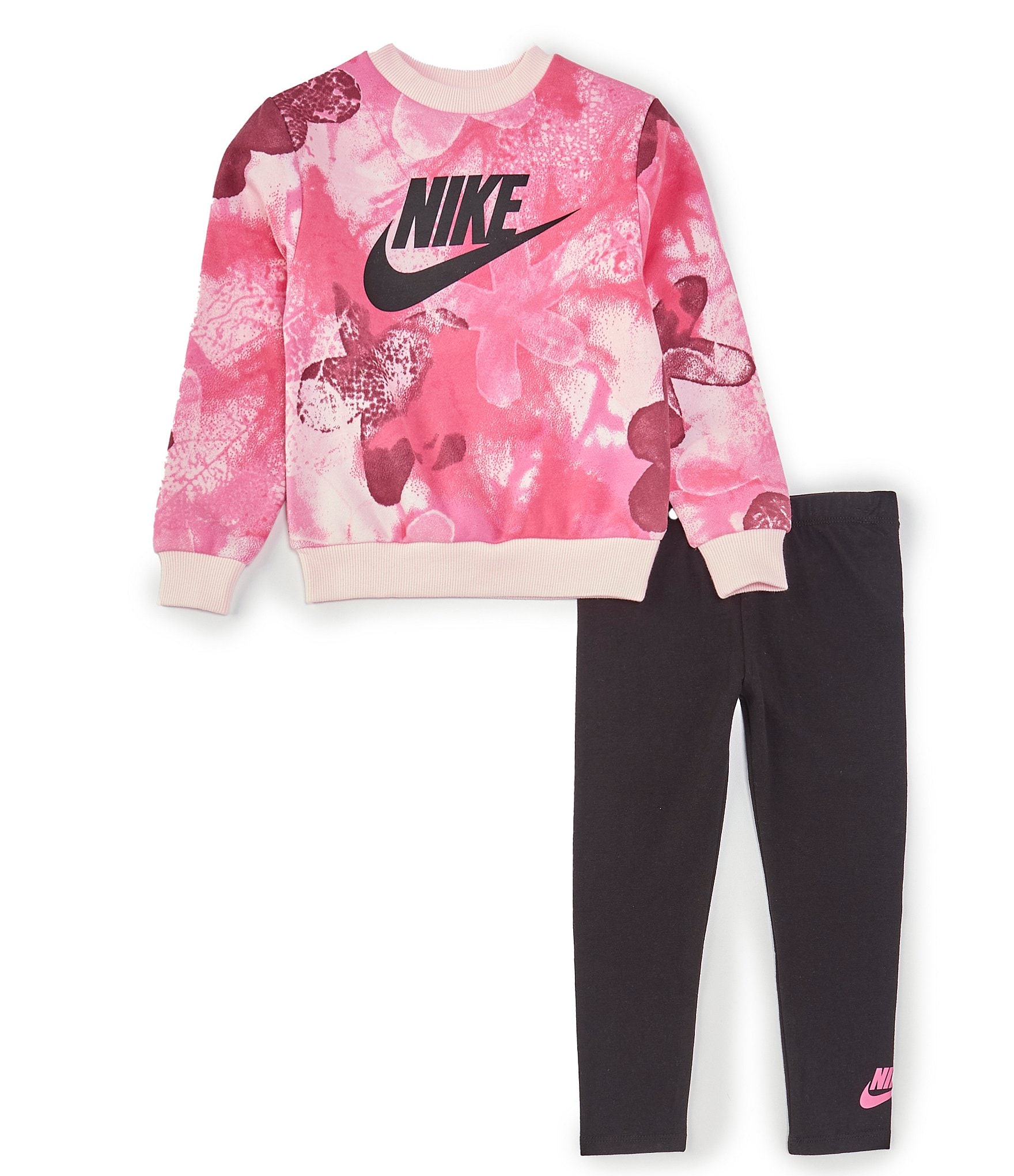 Nike Little Girls 2T-6X Join The Club Allover-Sublimation-Printed