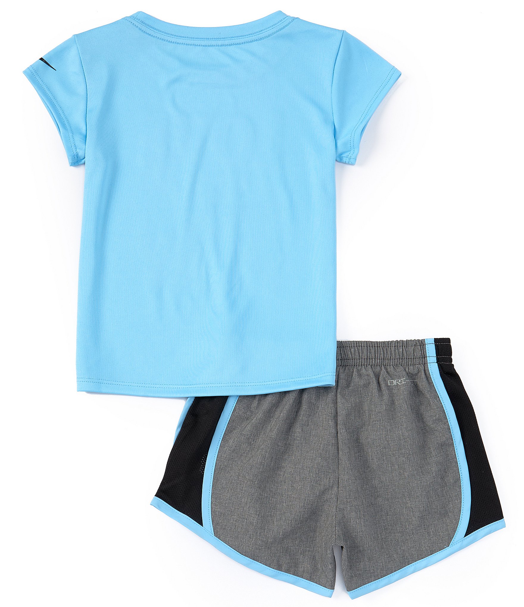 Nike Little Girls 2T-6X Short Sleeve Love To Play T-Shirt & Shorts Set