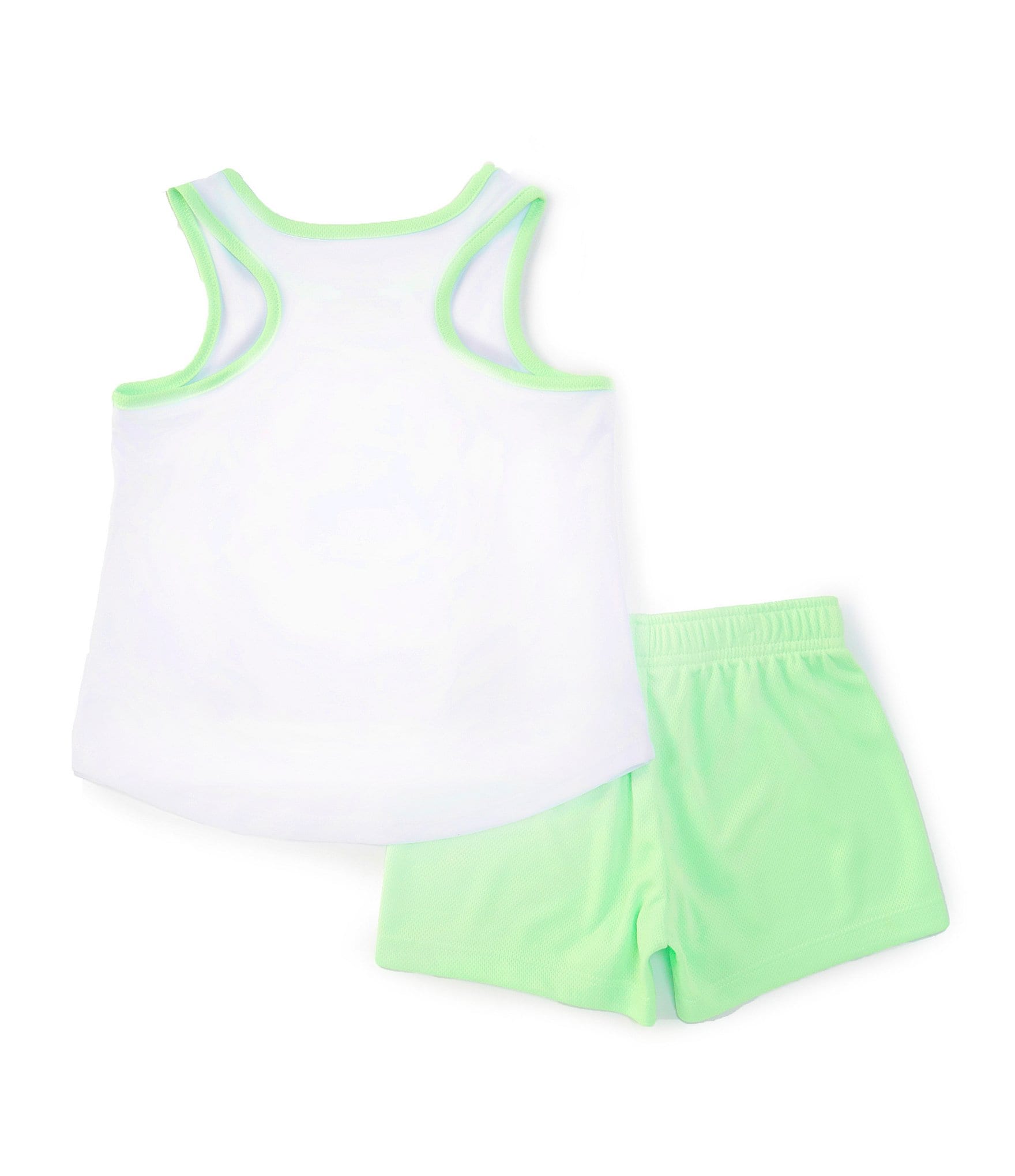 Nike Little Girls 2T-6X Sleeveless Happy Camper Tank Top & Coordinating Shorts Set