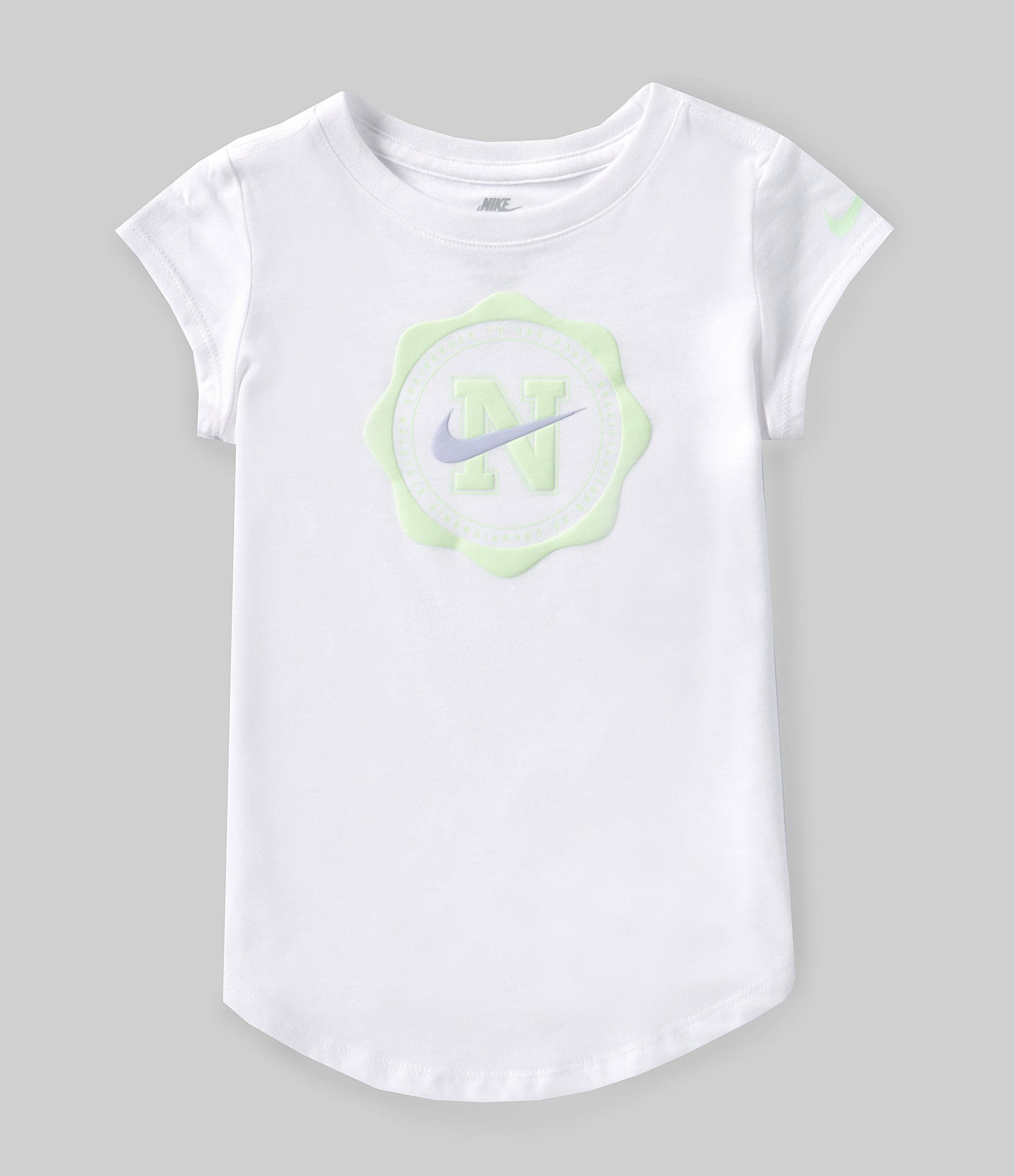 Nike Little Girls 4-6X Short Sleeve Prep In Your Step T-Shirt