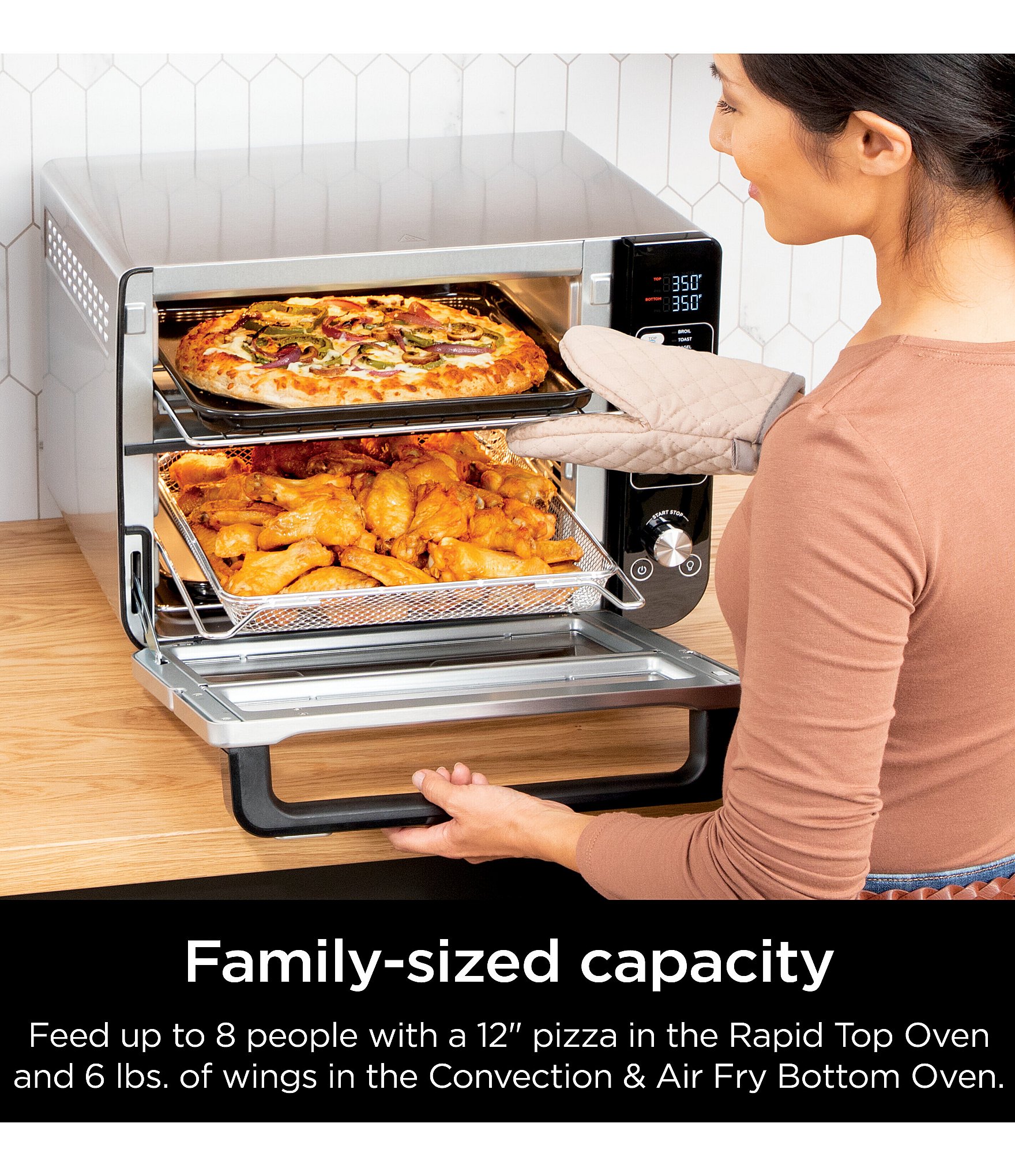 Ninja 12-in-1 Double Oven With FlexDoor