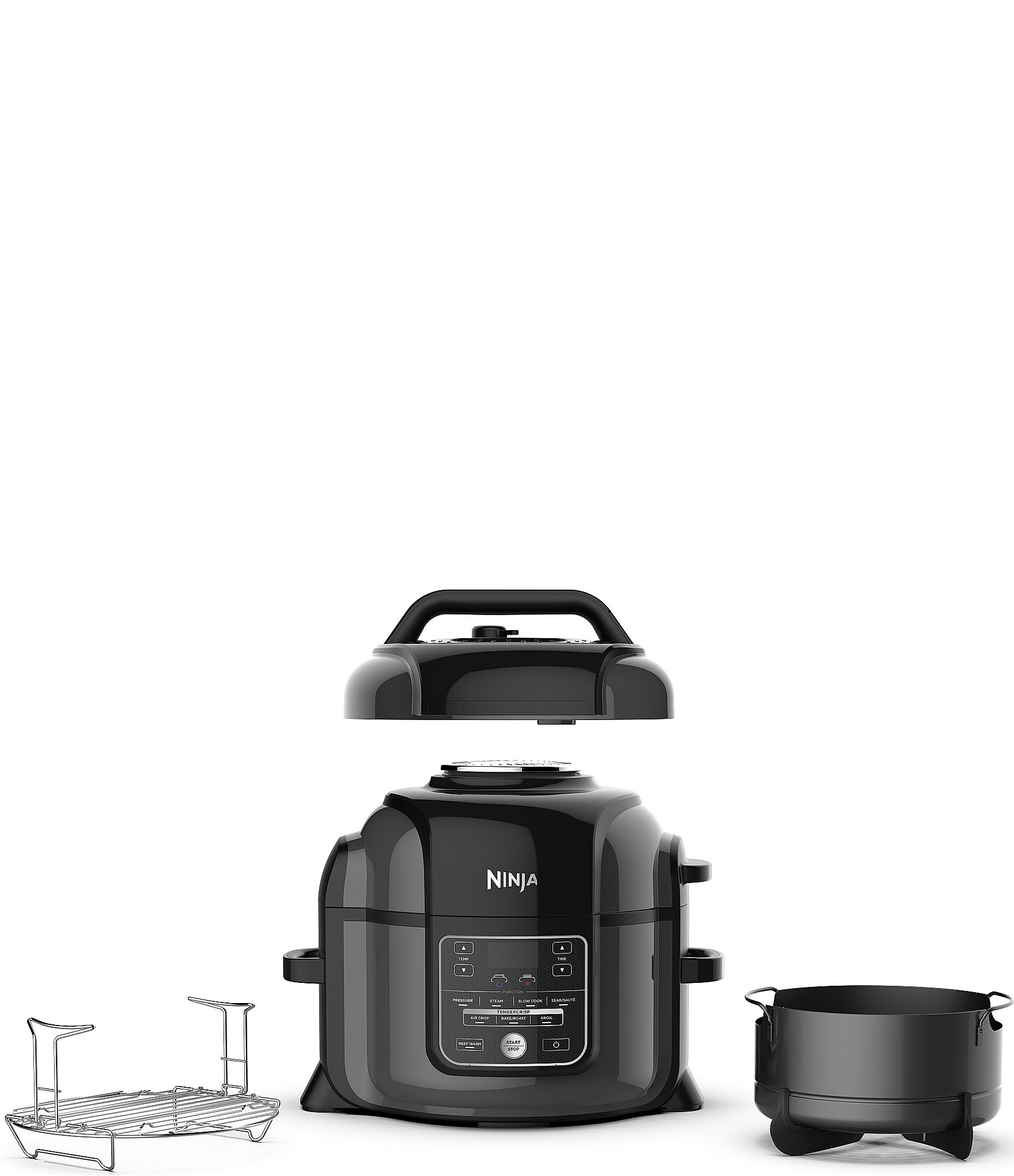 Ninja Foodi 6.5-qt 8-in-1 Pressure Cooker TenderCrisp Technology Gray