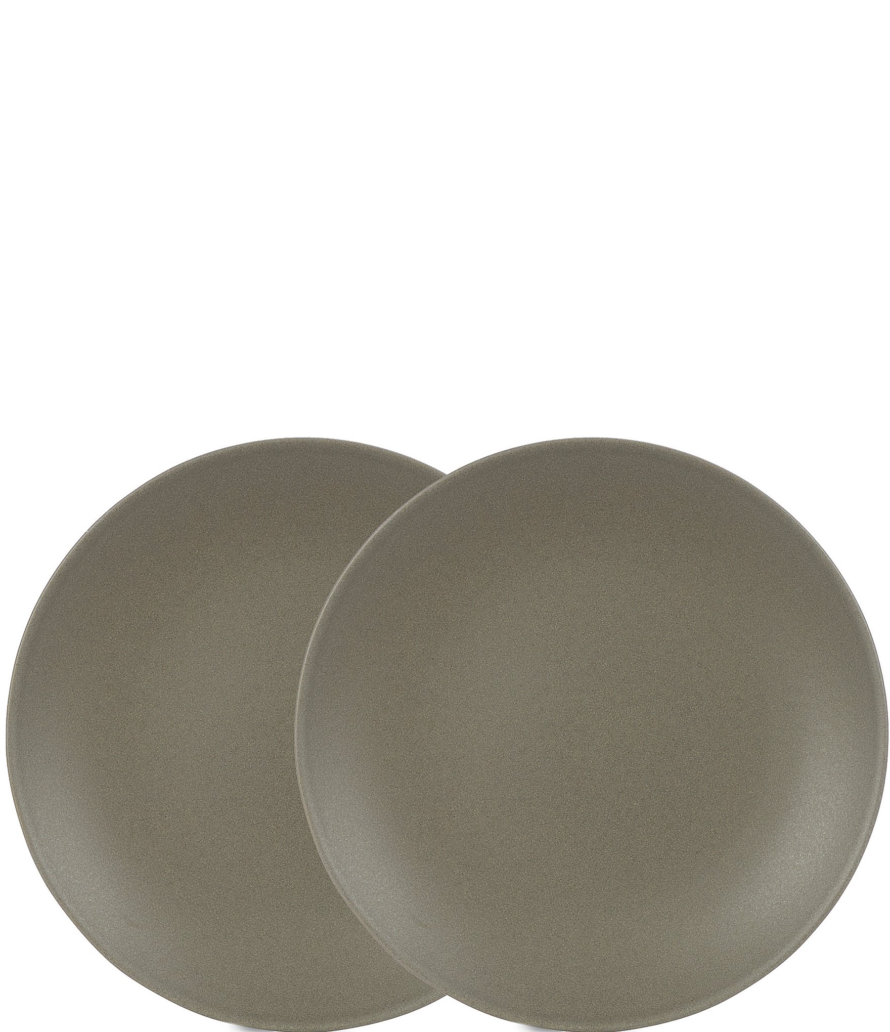 Noble Excellence Aria Glazed Coupe Dinner Plates, Set of 2