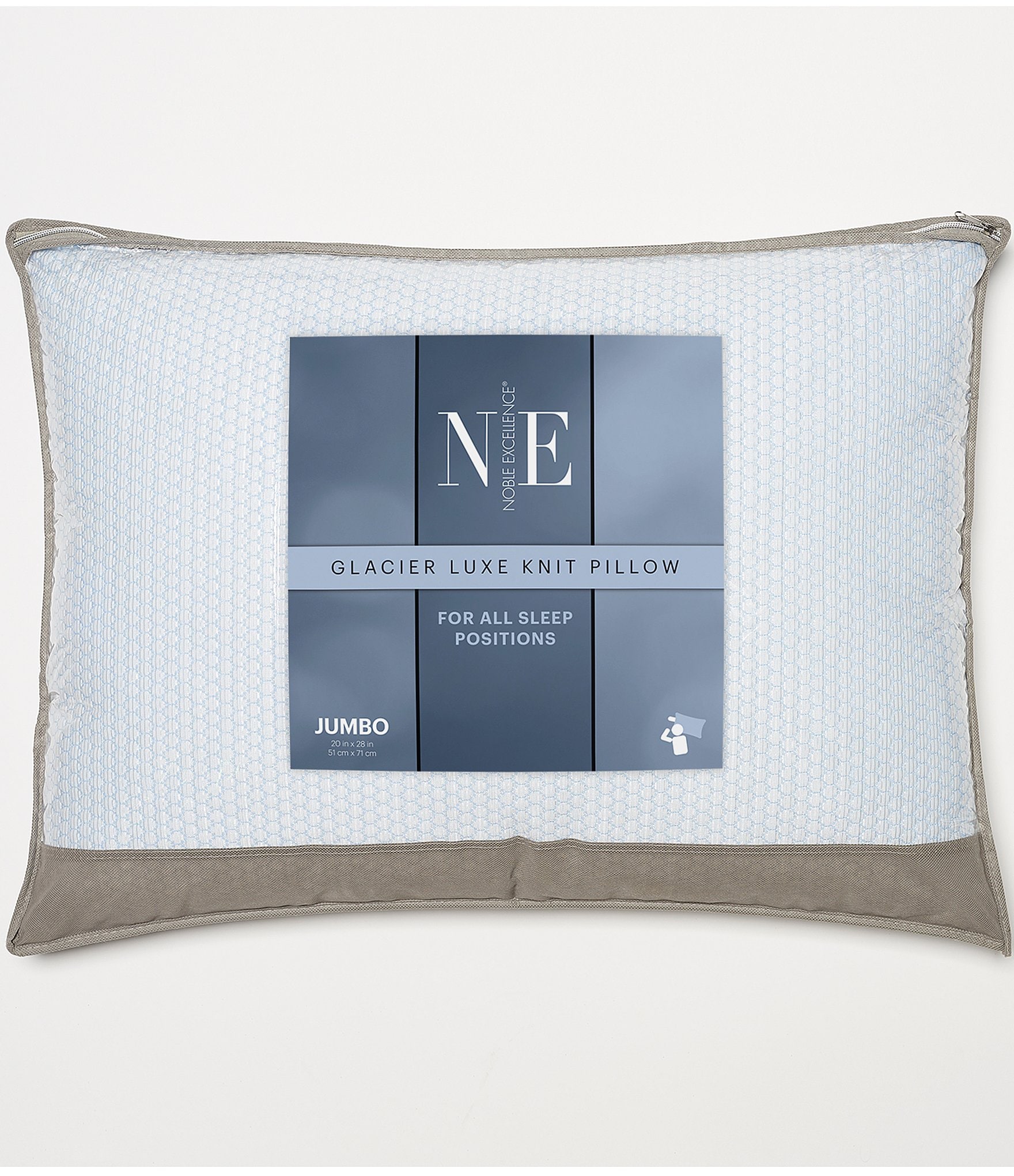 Noble Excellence Glacier Luxe Firm Pillow