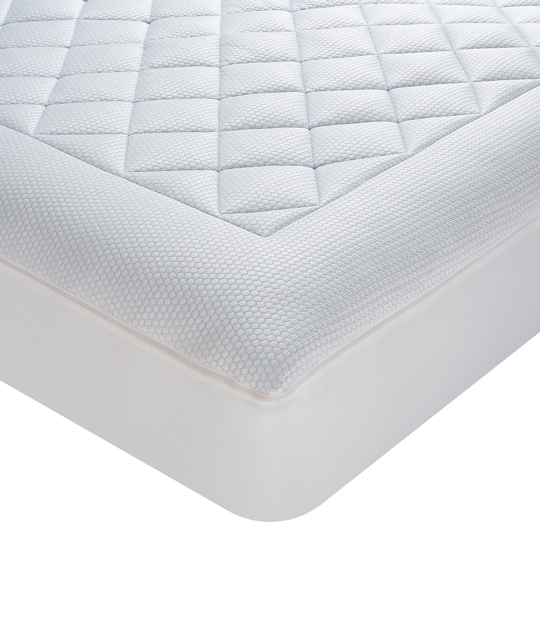 Noble Excellence Glacier Luxe Knit Mattress Pad