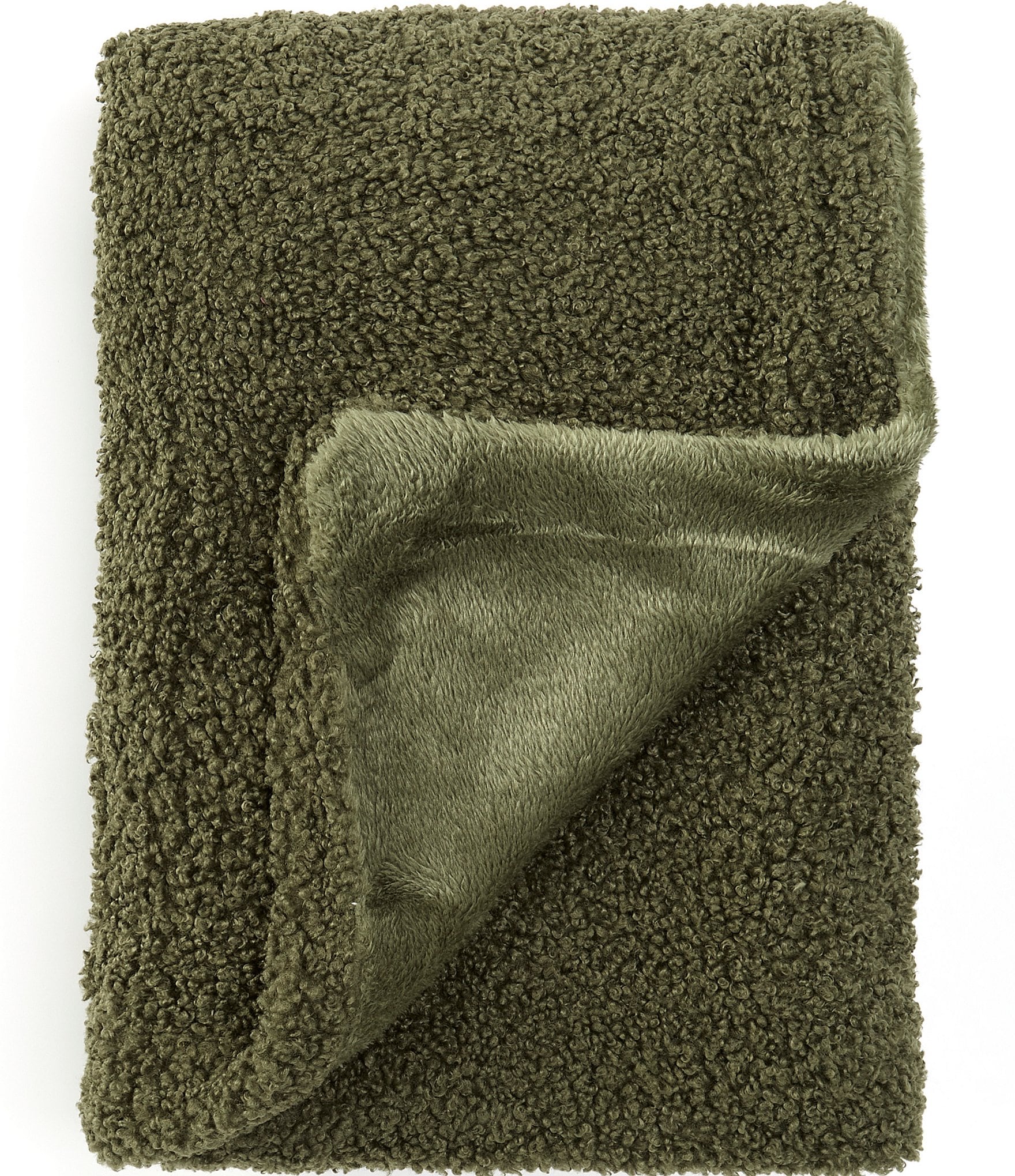 Noble Excellence Warm Shop Collection Bradley Teddy Faux Fur Throw