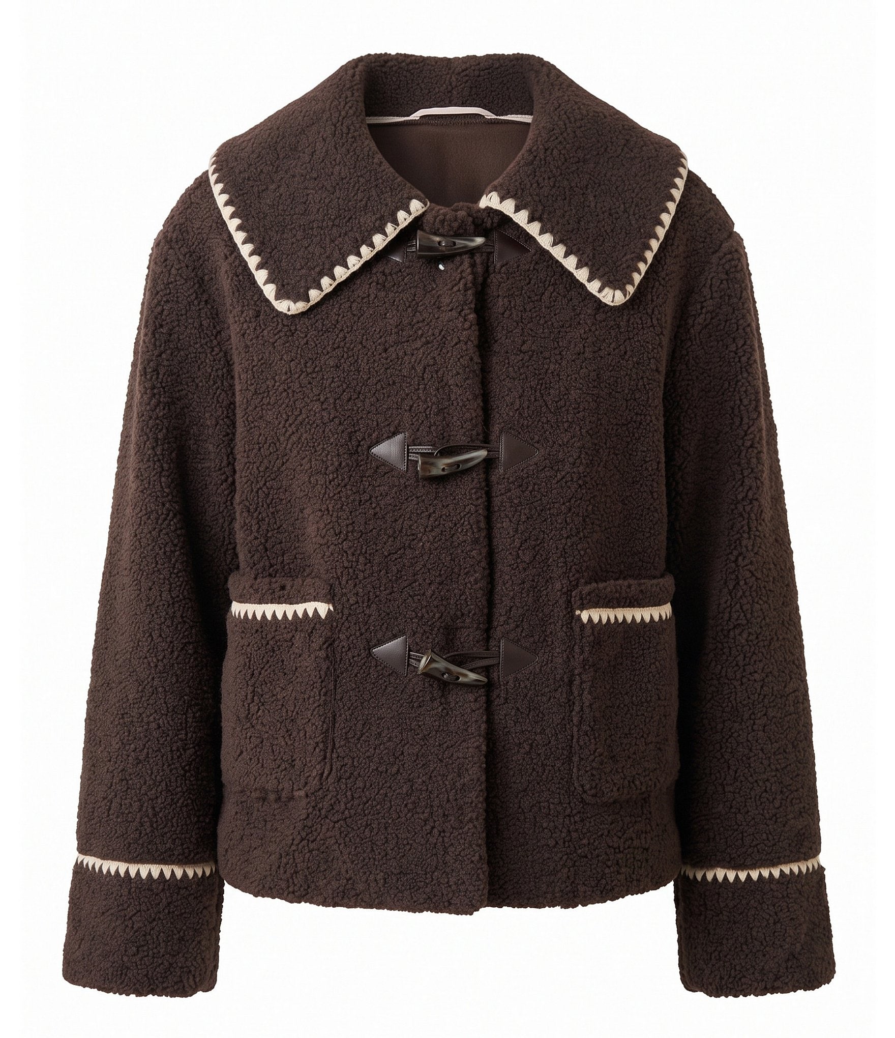 Nobody's Child Whipstitch Borg Jacket