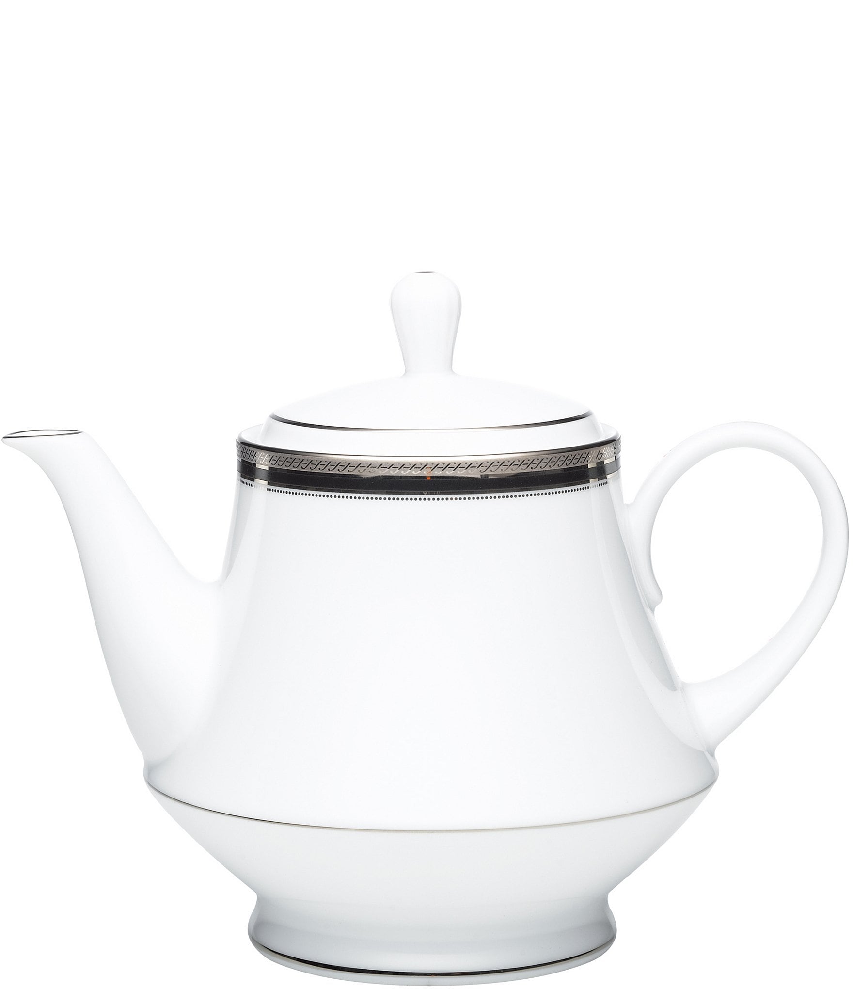 Noritake Austin Platinum Porcelain Tea Pot