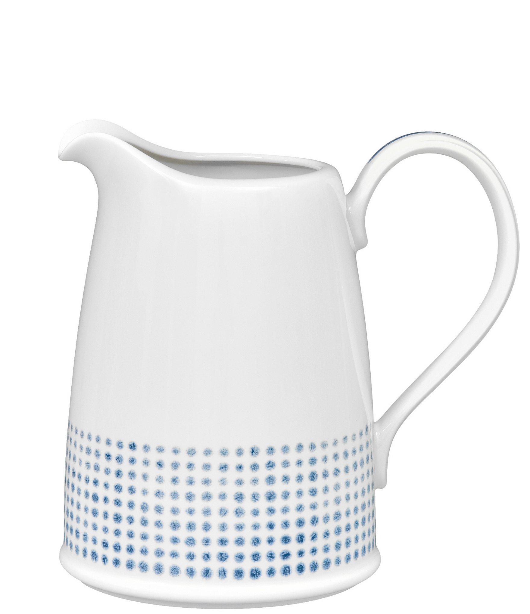 Noritake Hammock Collection Dot Pitcher, 2-Quart