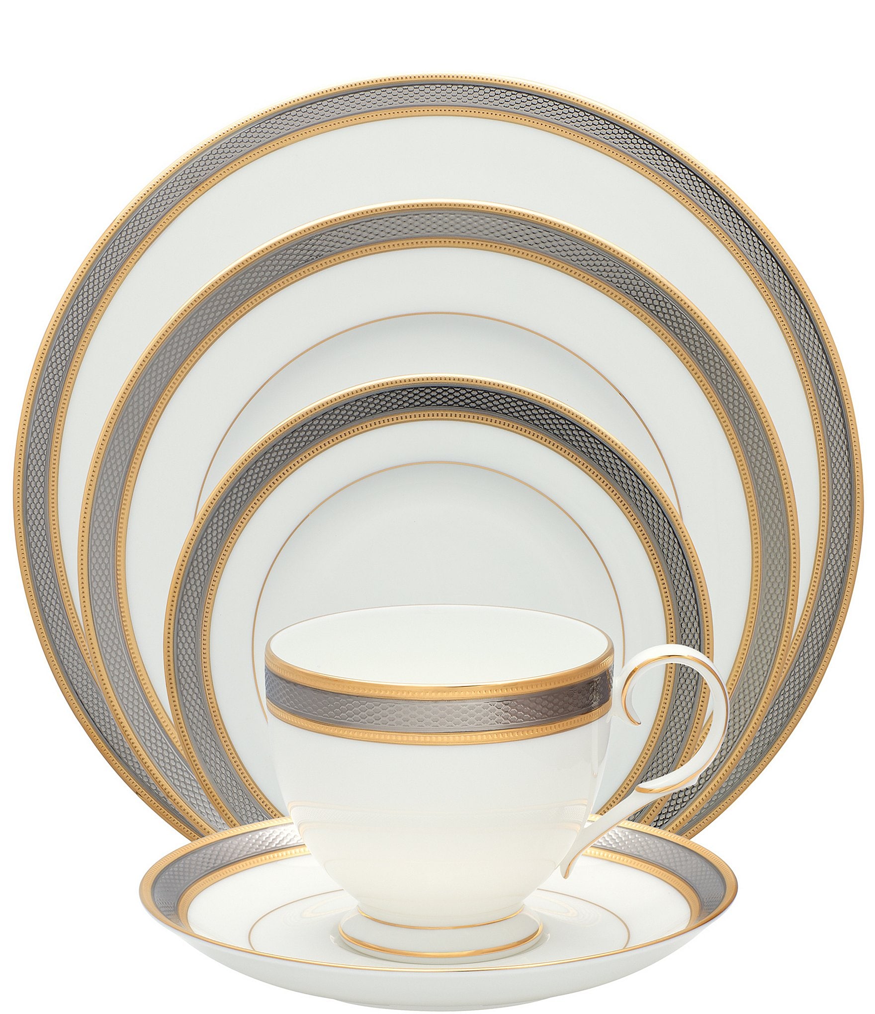 Noritake Brilliance Bone China 5-Piece Place Setting