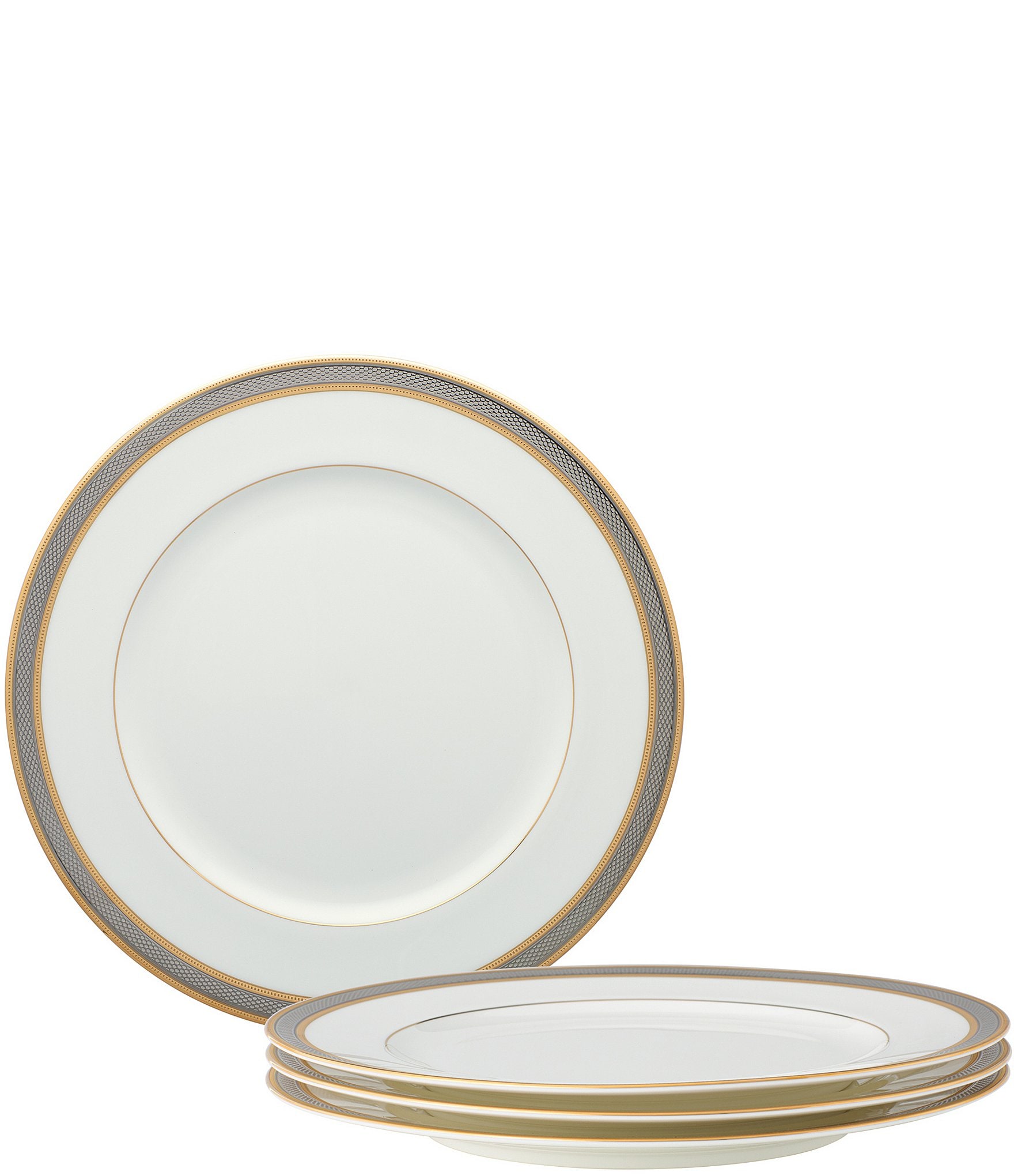 Noritake Brilliance Bone China Dinner Plates, Set Of 4 | Dillard's