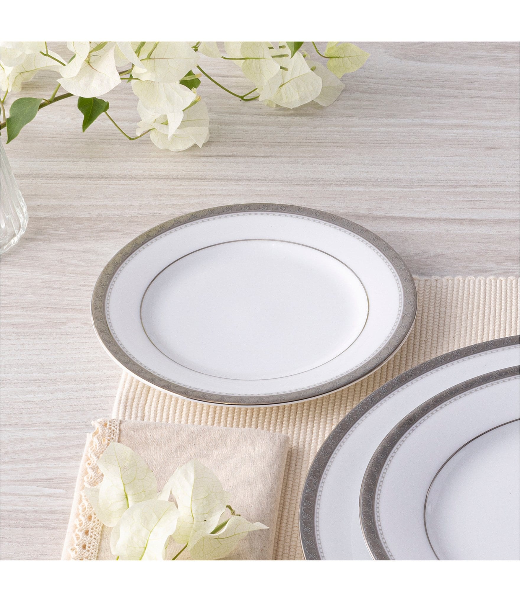 Noritake Charlotta Platinum Collection 5-Piece Place Setting