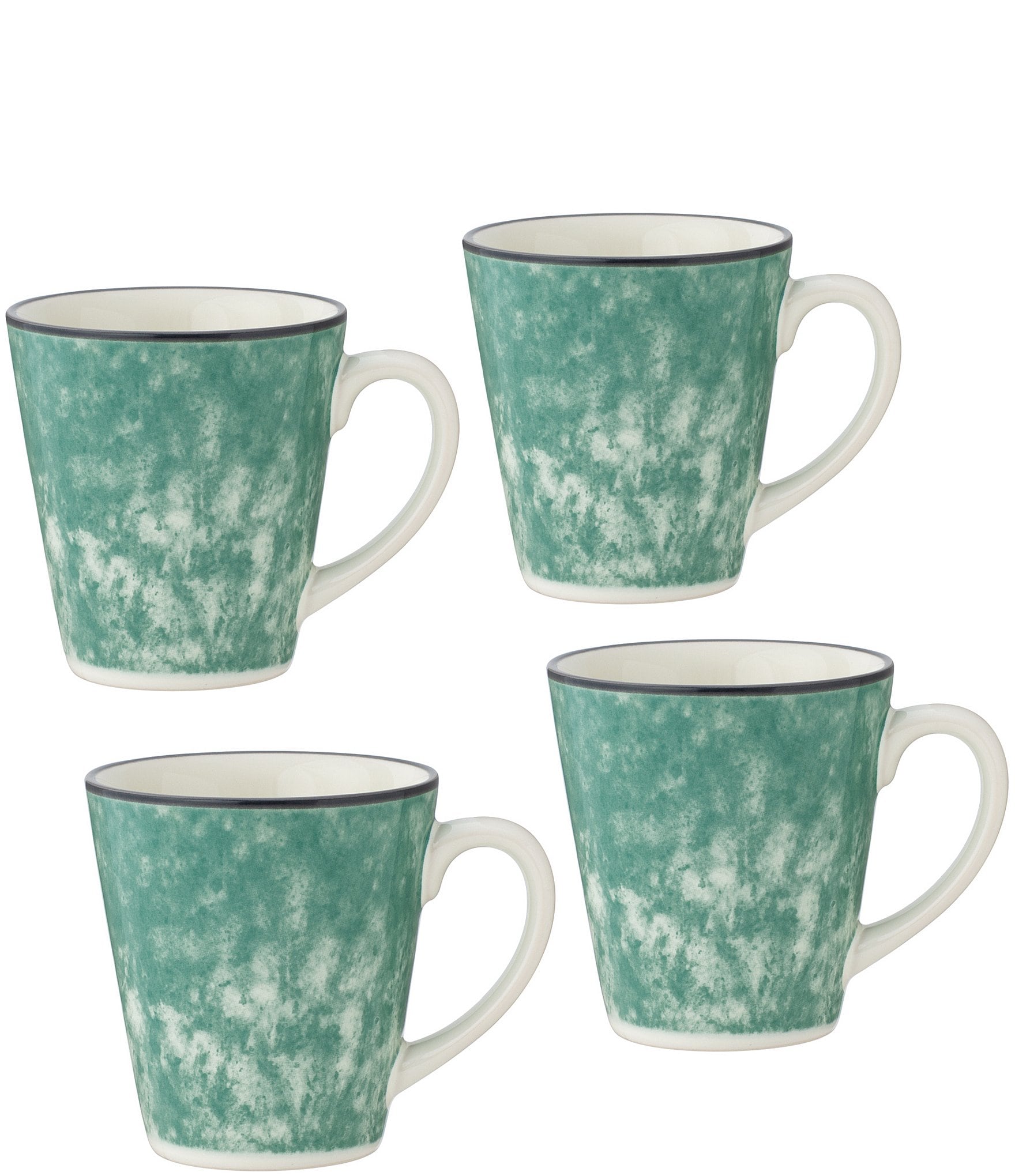 Noritake Colorkraft Essence Collection Mugs, Set of 4