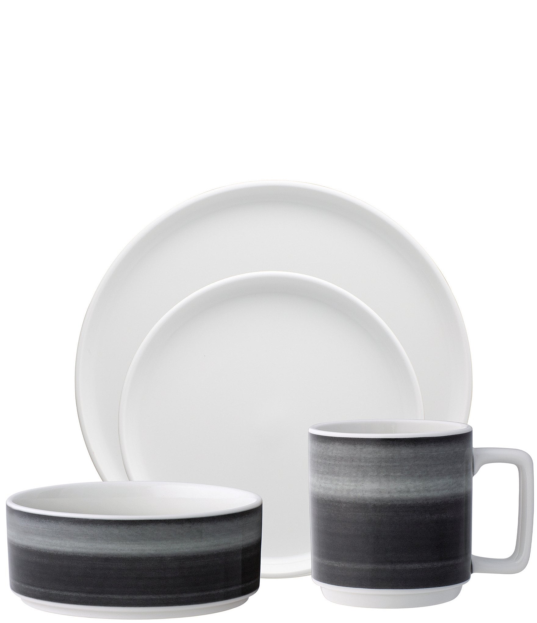 Noritake ColorStax Ombre Collection 4-Piece Place Setting