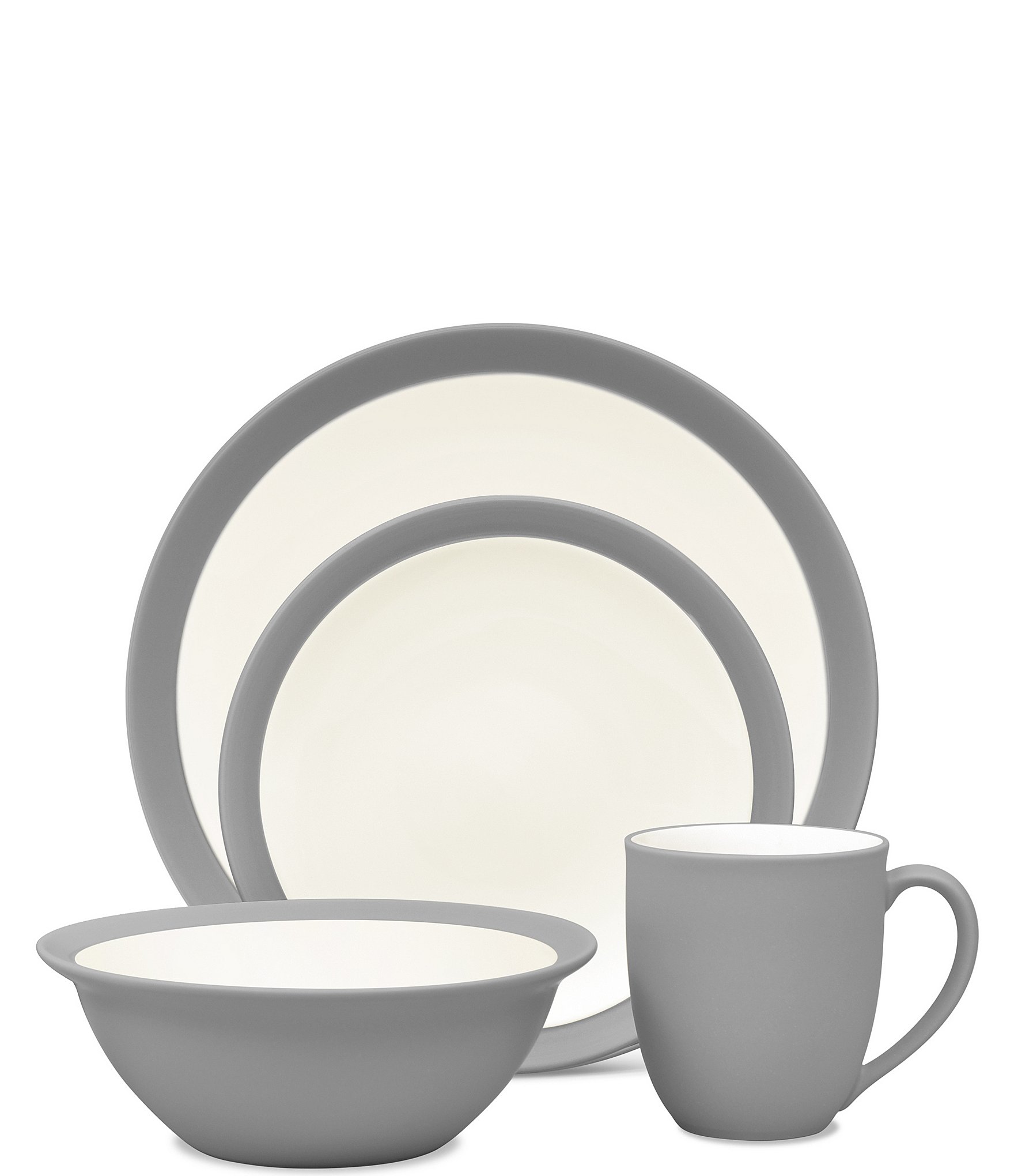 Noritake Colorwave Slate Collection 4-Piece Curve Place Setting | Dillard's